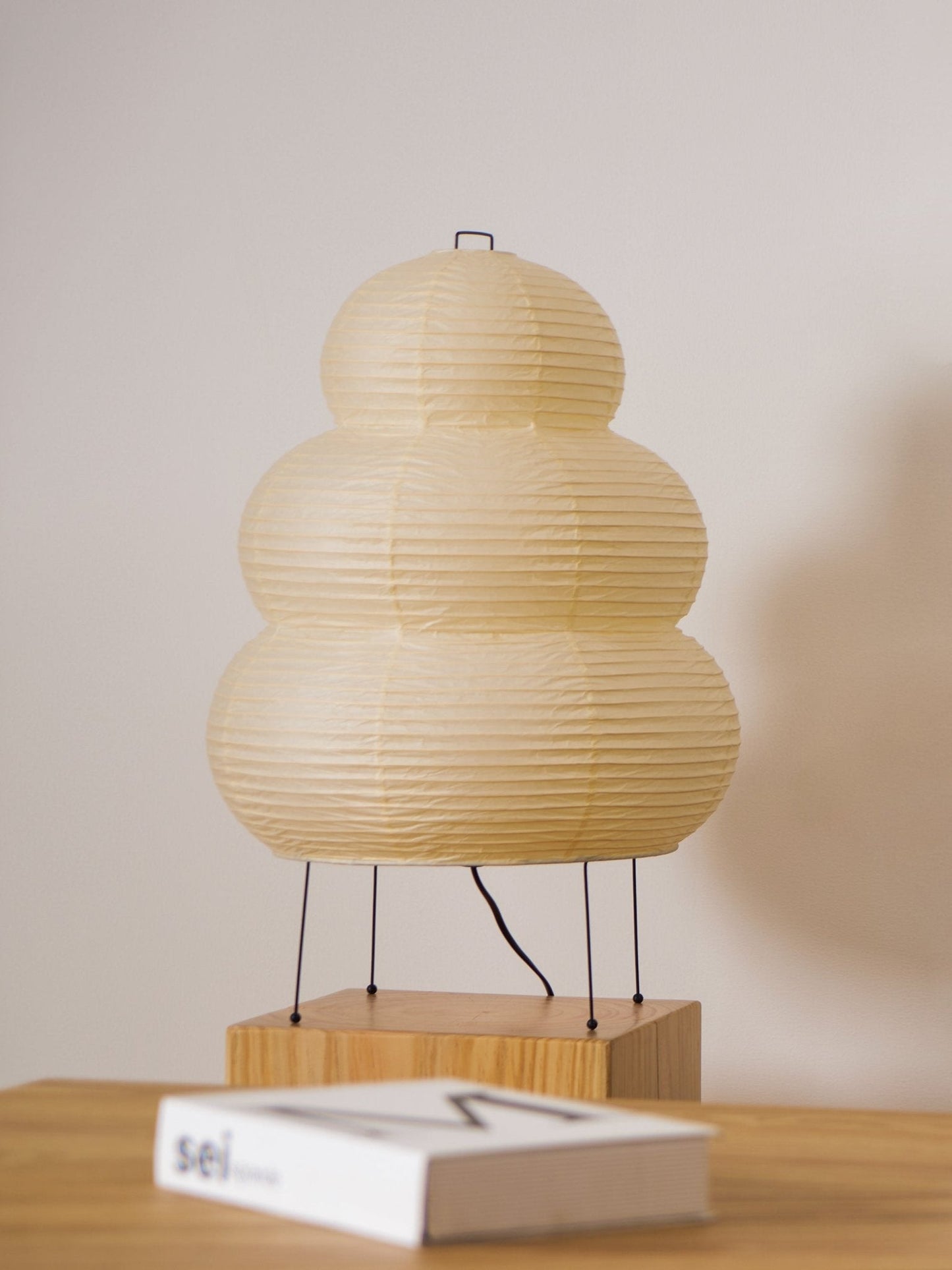 Modern Paper Table Lamp | Floor Lamp with Soft Glow for Living Room and Bedroom