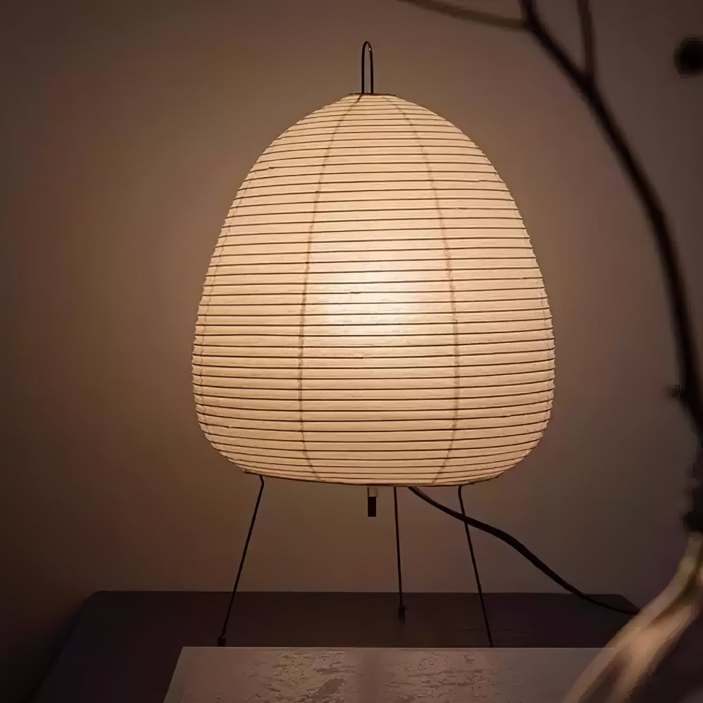 Modern Paper Table Lamp | Floor Lamp with Soft Glow for Living Room and Bedroom