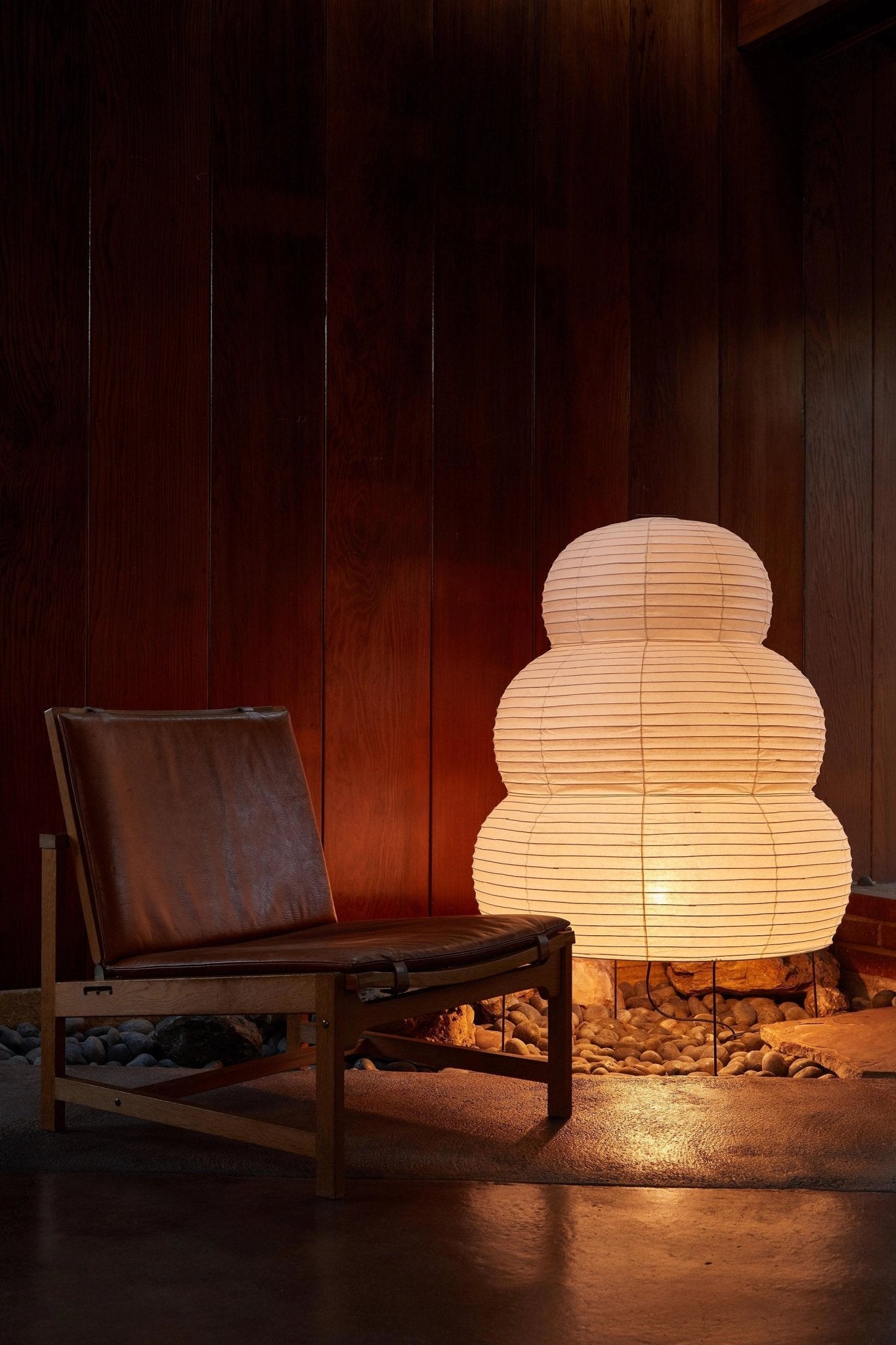 Modern Paper Table Lamp | Floor Lamp with Soft Glow for Living Room and Bedroom