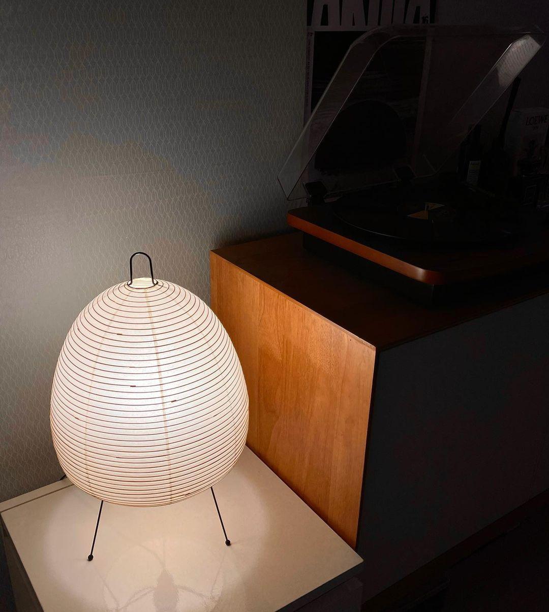 Modern Paper Table Lamp | Floor Lamp with Soft Glow for Living Room and Bedroom