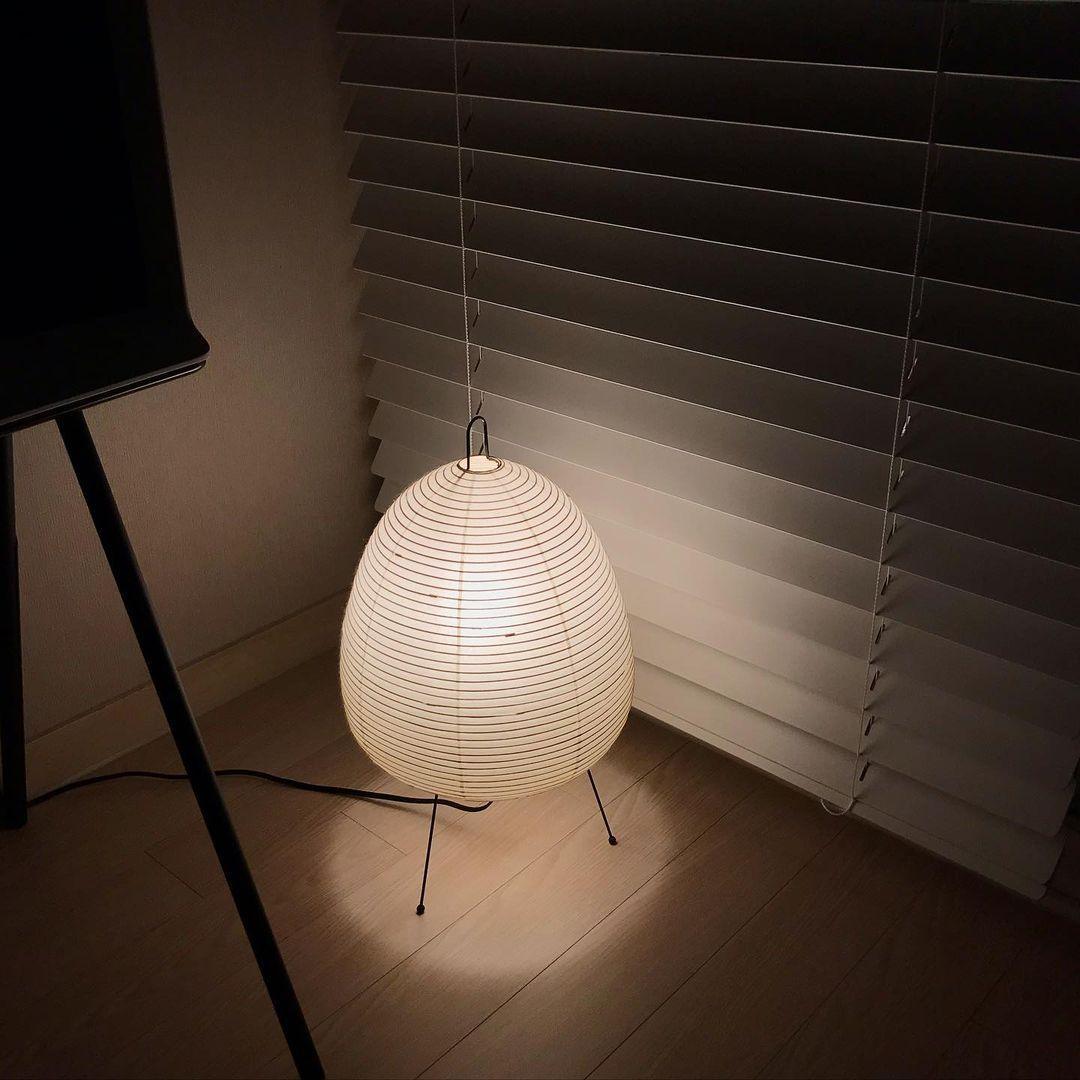 Modern Paper Table Lamp | Floor Lamp with Soft Glow for Living Room and Bedroom