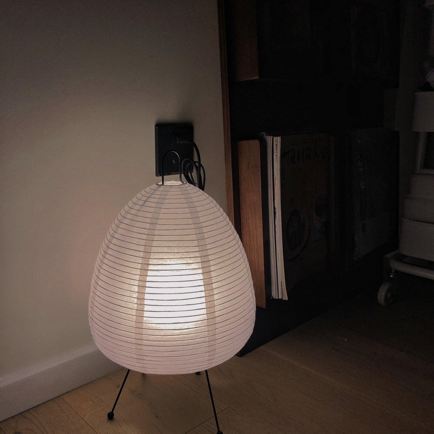 Modern Paper Table Lamp | Floor Lamp with Soft Glow for Living Room and Bedroom