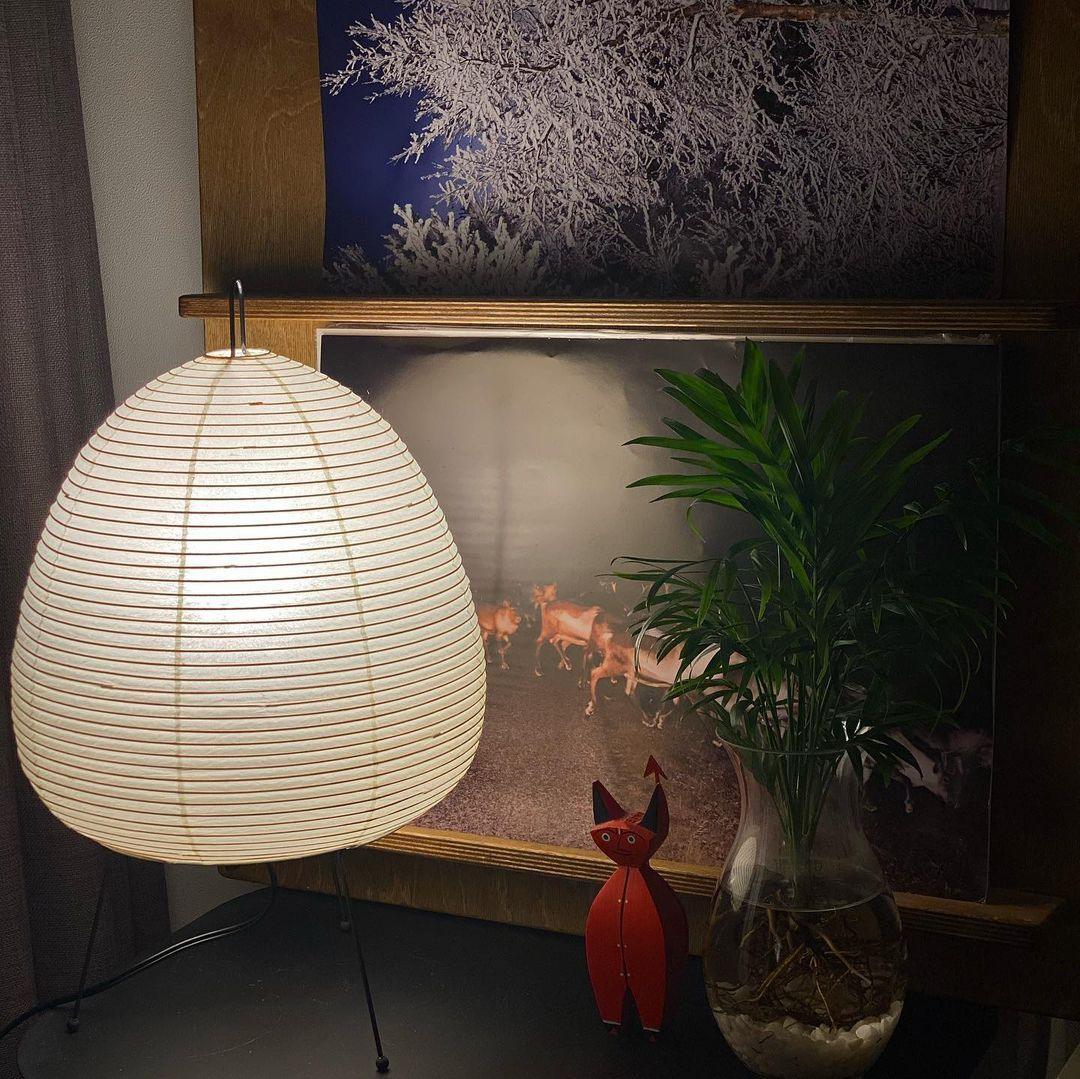 Modern Paper Table Lamp | Floor Lamp with Soft Glow for Living Room and Bedroom