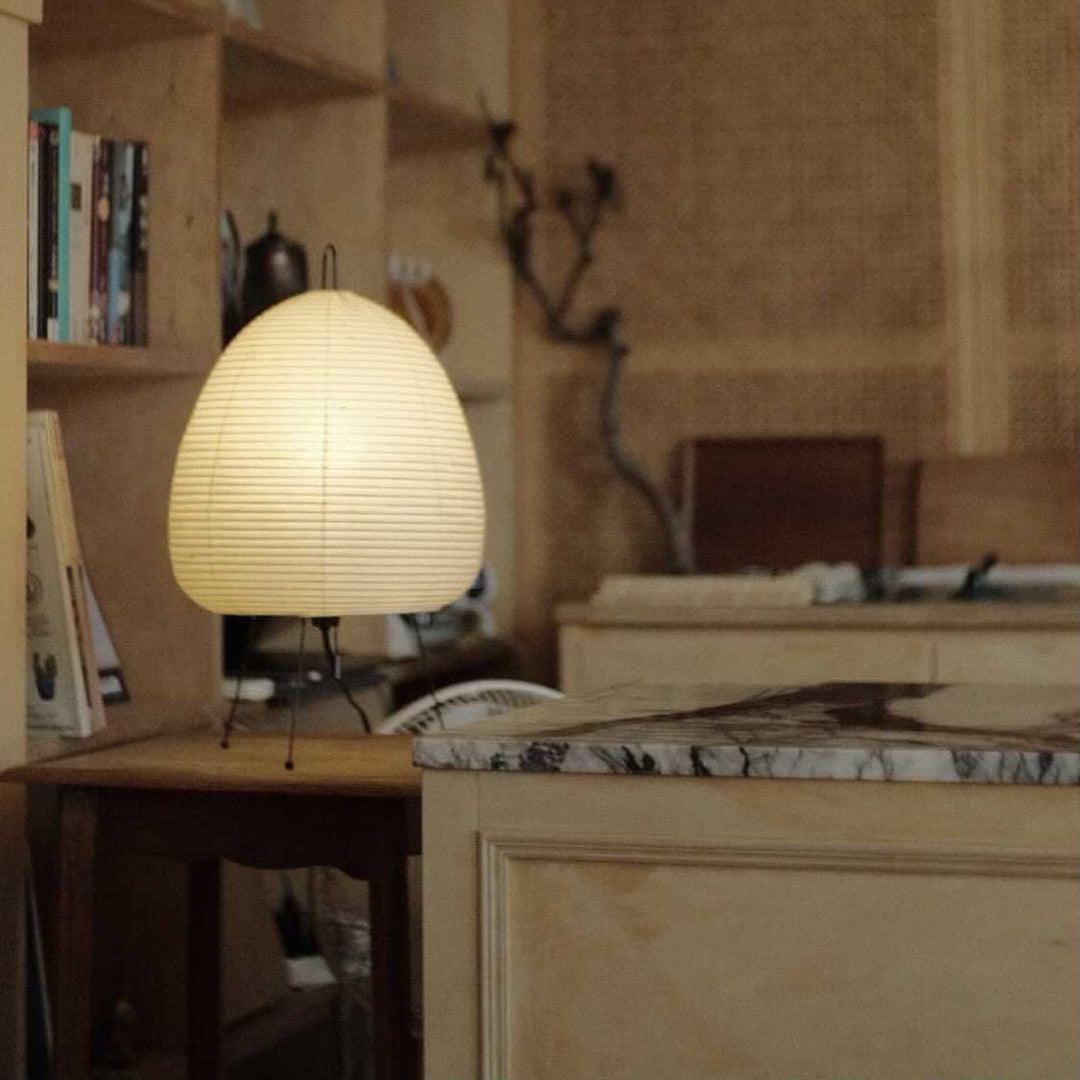 Modern Paper Table Lamp | Floor Lamp with Soft Glow for Living Room and Bedroom