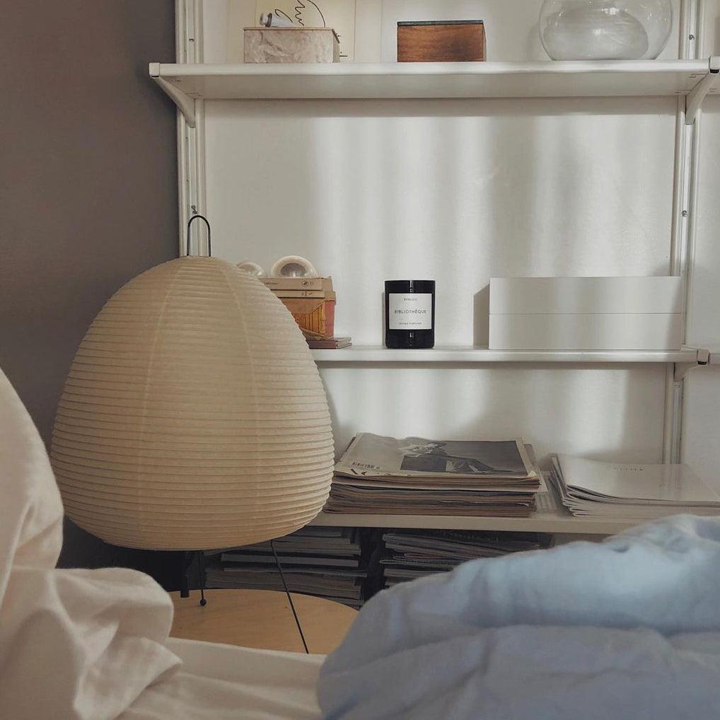 Modern Paper Table Lamp | Floor Lamp with Soft Glow for Living Room and Bedroom