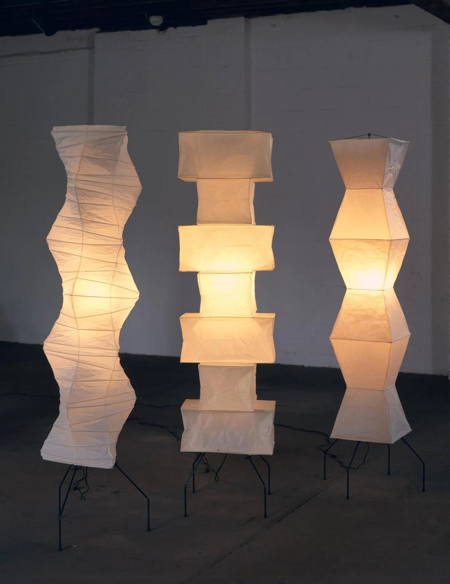 Modern Japanese Style Floor Lamp | Standing Light for Living Room and Bedroom