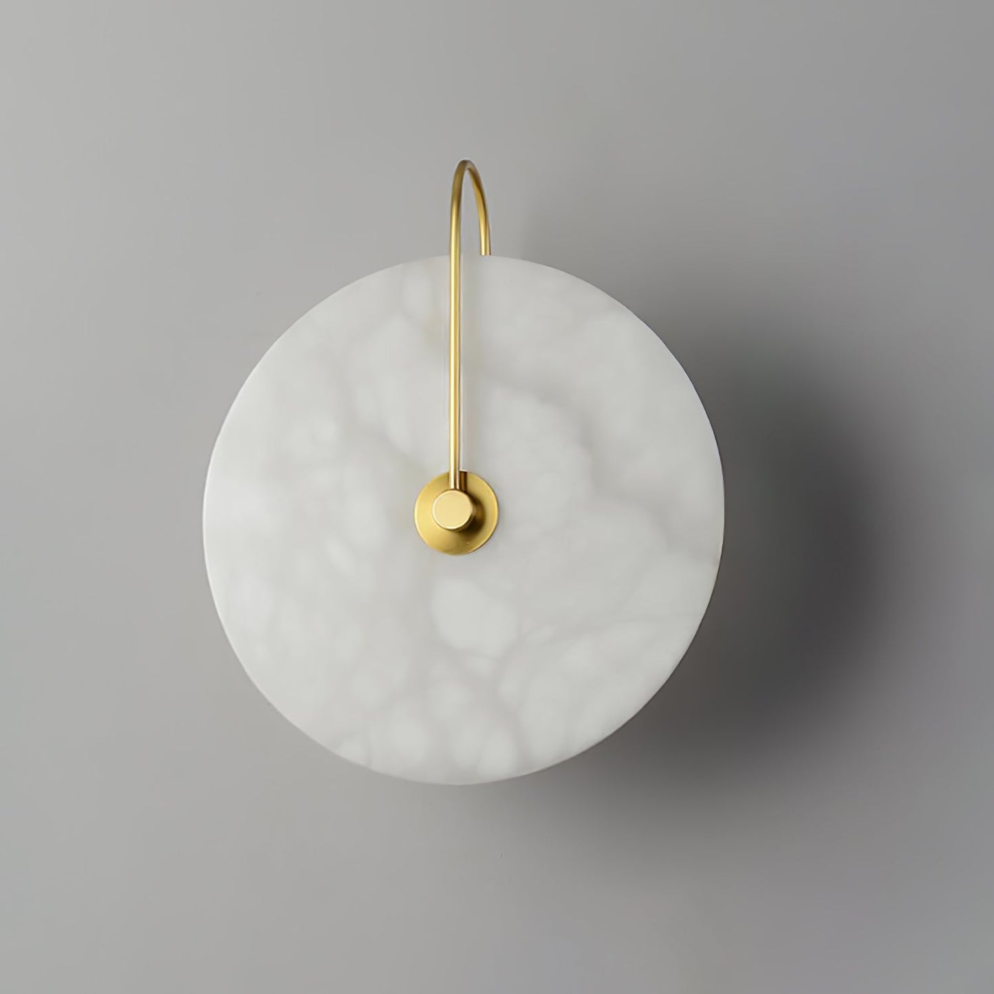 Round Disc Wall Lamp Sconce | Modern Ambient Wall Light for Bedroom and Living