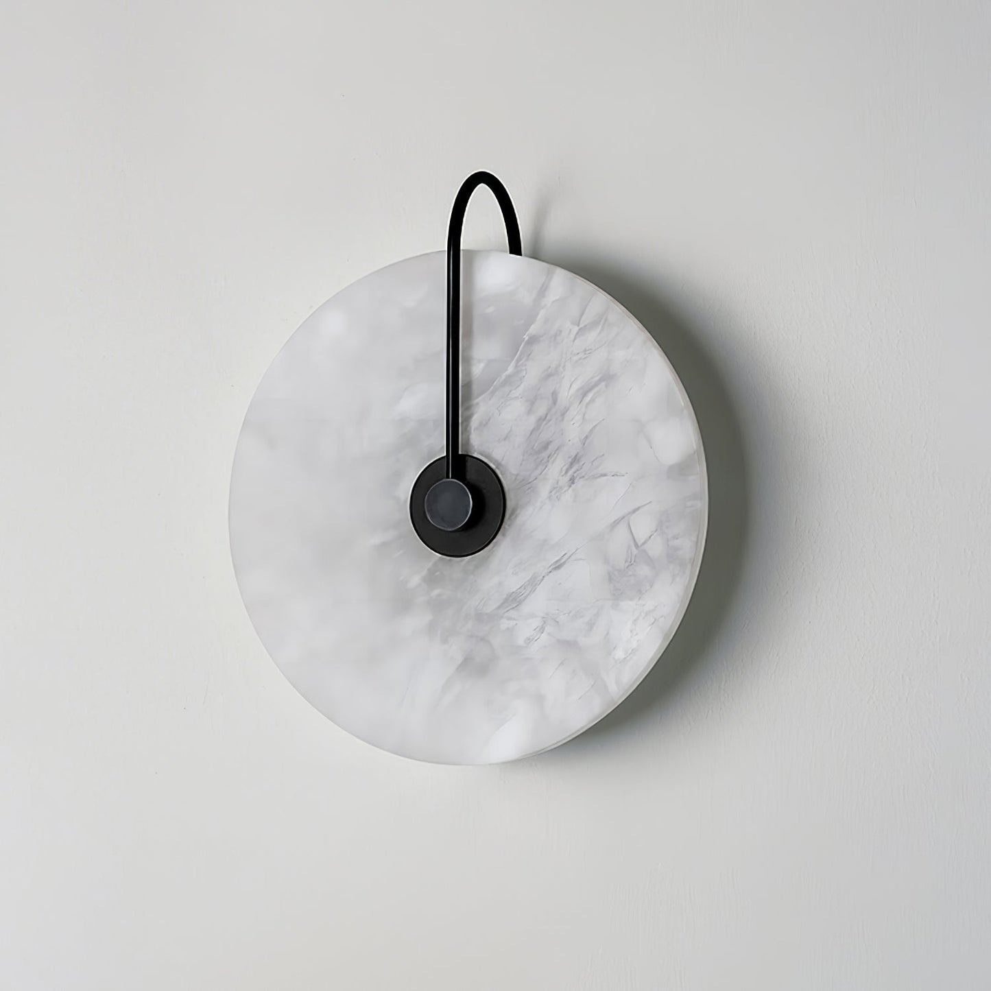 Round Disc Wall Lamp Sconce | Modern Ambient Wall Light for Bedroom and Living