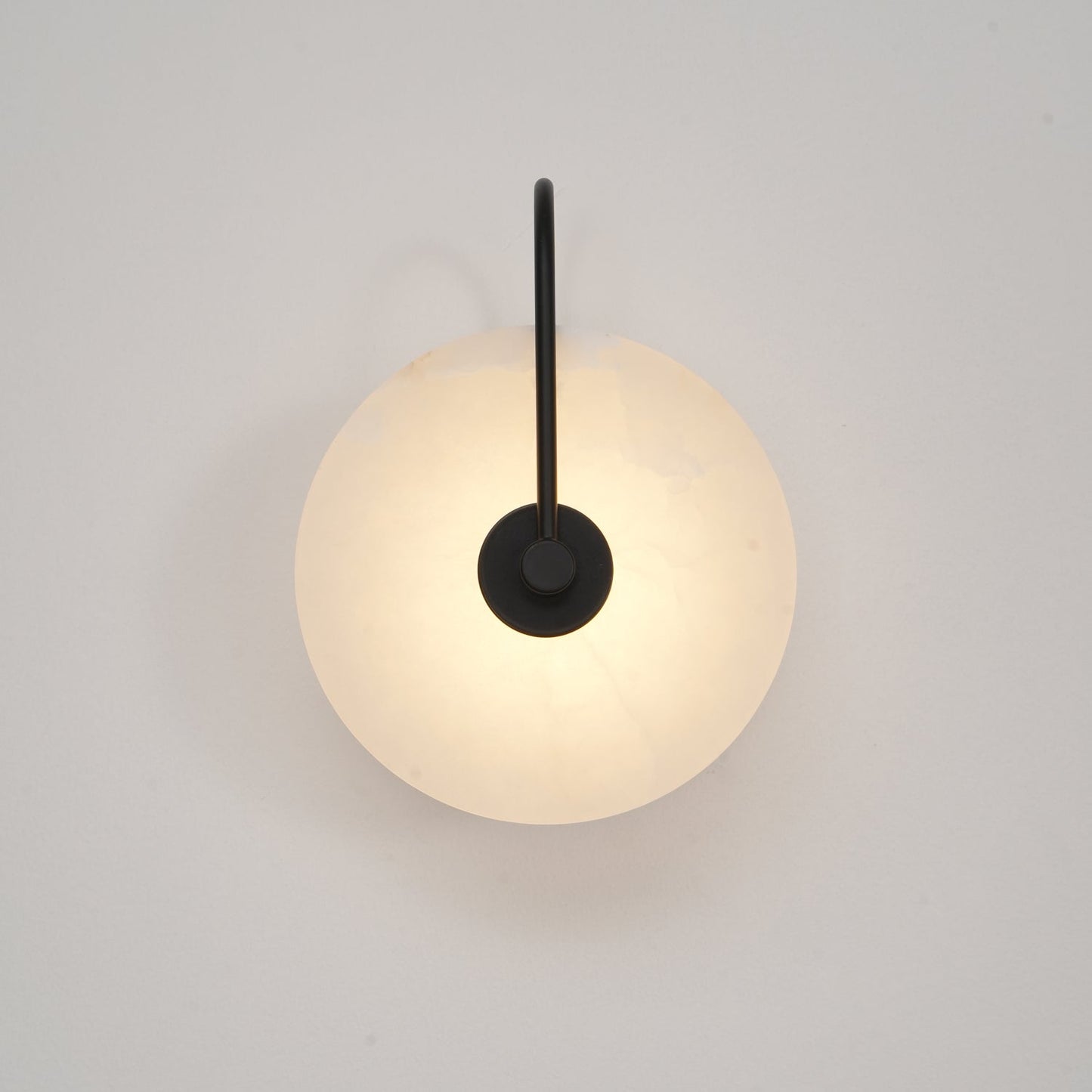 Round Disc Wall Lamp Sconce | Modern Ambient Wall Light for Bedroom and Living