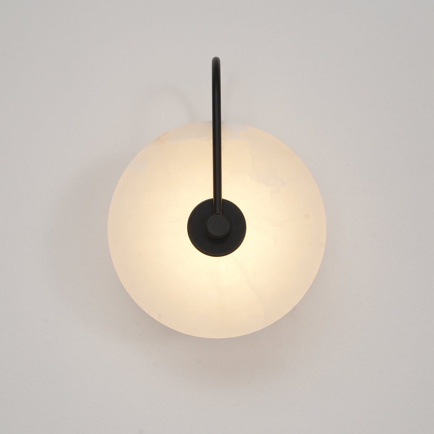 Round Disc Wall Lamp Sconce | Modern Ambient Wall Light for Bedroom and Living