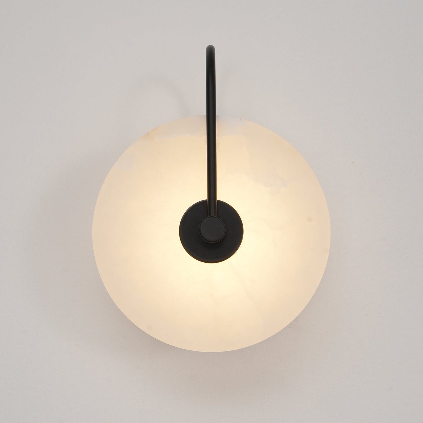 Round Disc Wall Lamp Sconce | Modern Ambient Wall Light for Bedroom and Living