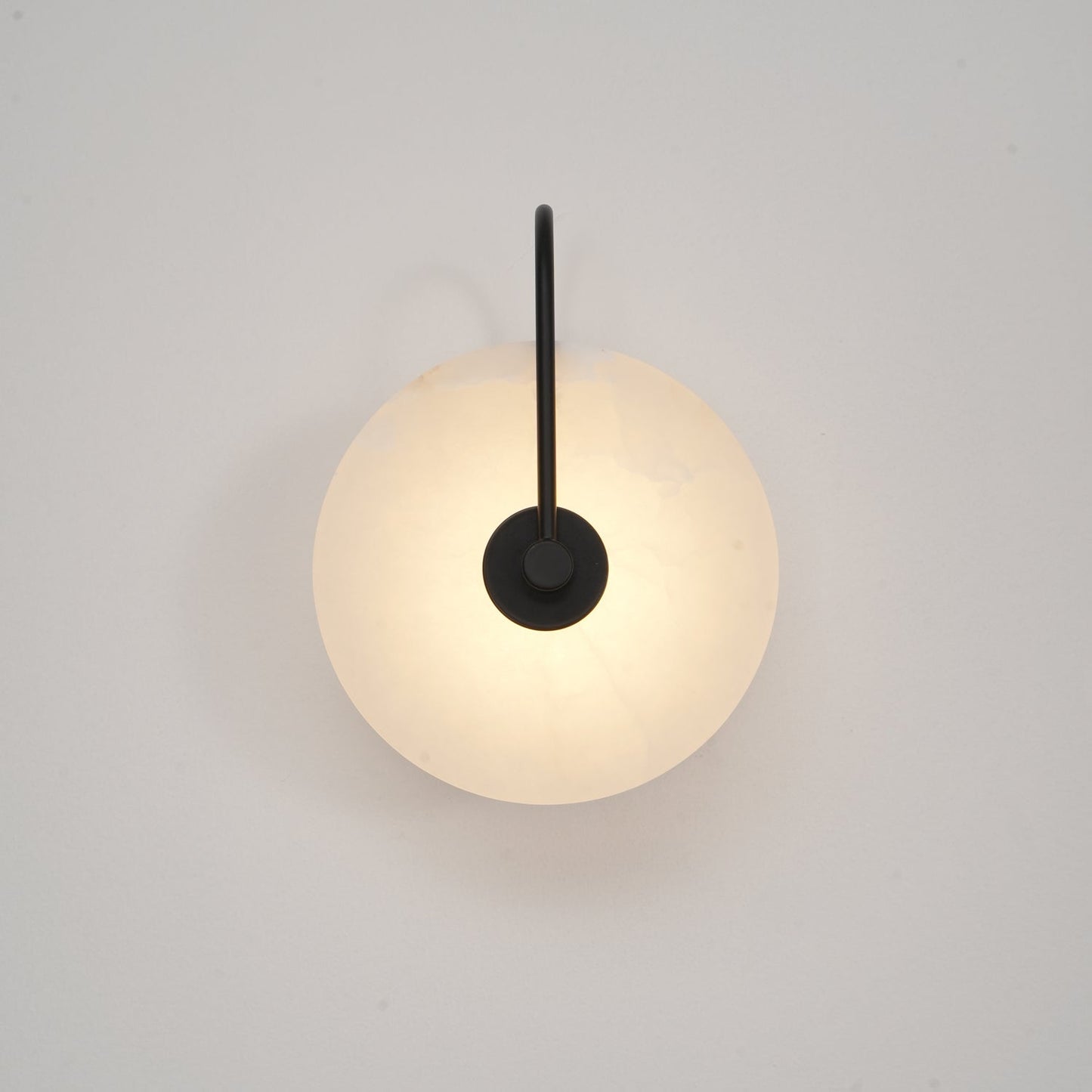 Round Disc Wall Lamp Sconce | Modern Ambient Wall Light for Bedroom and Living