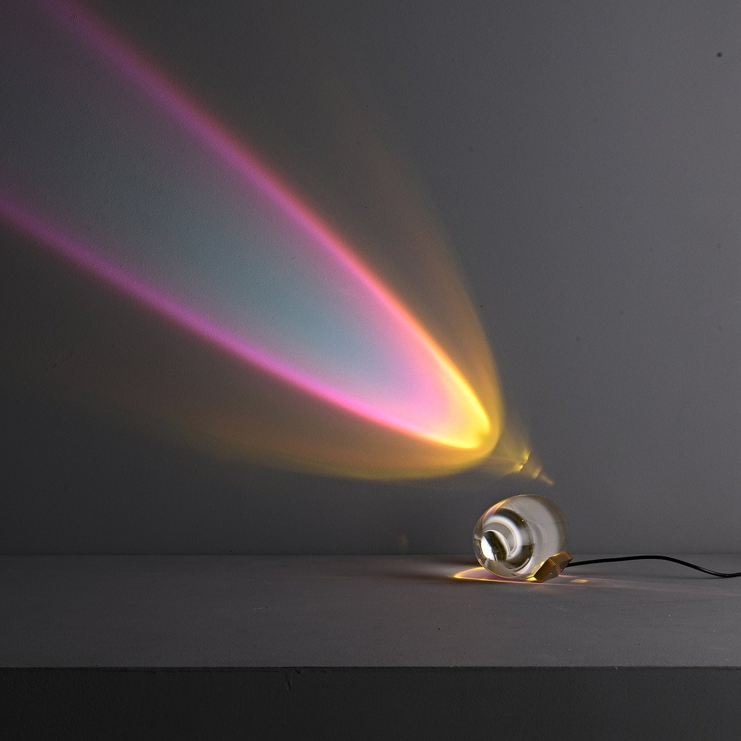Modern Crystal Table Lamp | Ambient Bedside Light for Bedroom and Living Room