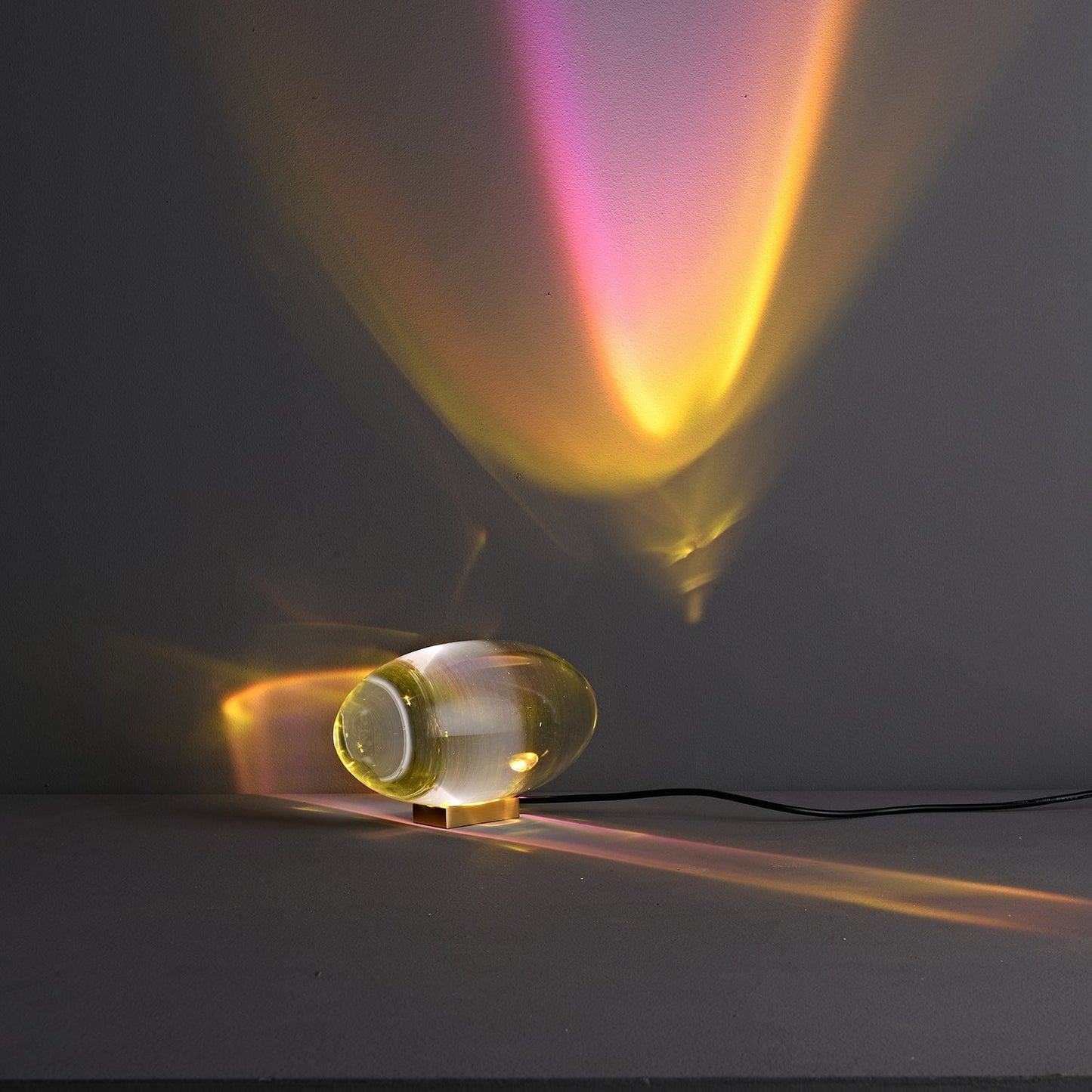 Modern Crystal Table Lamp | Ambient Bedside Light for Bedroom and Living Room