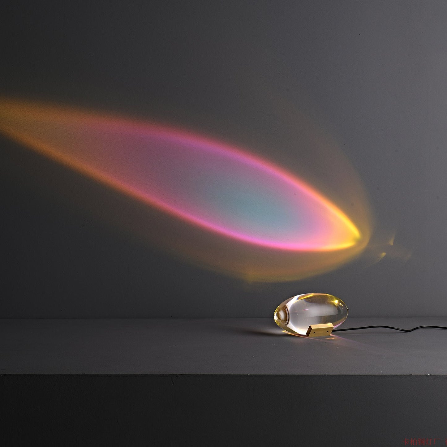 Modern Crystal Table Lamp | Ambient Bedside Light for Bedroom and Living Room