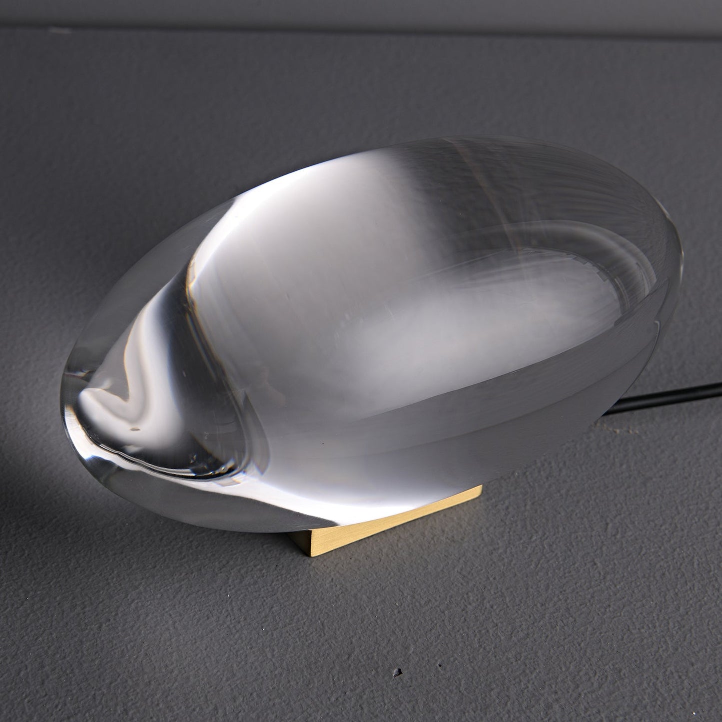 Modern Crystal Table Lamp | Ambient Bedside Light for Bedroom and Living Room