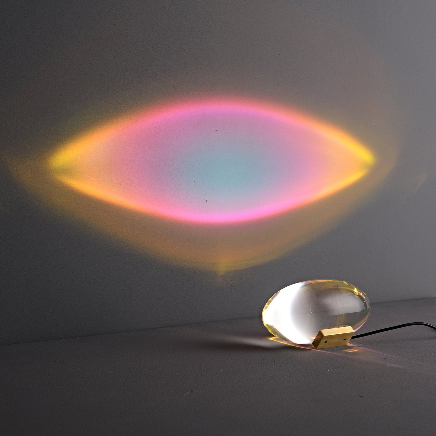 Modern Crystal Table Lamp | Ambient Bedside Light for Bedroom and Living Room