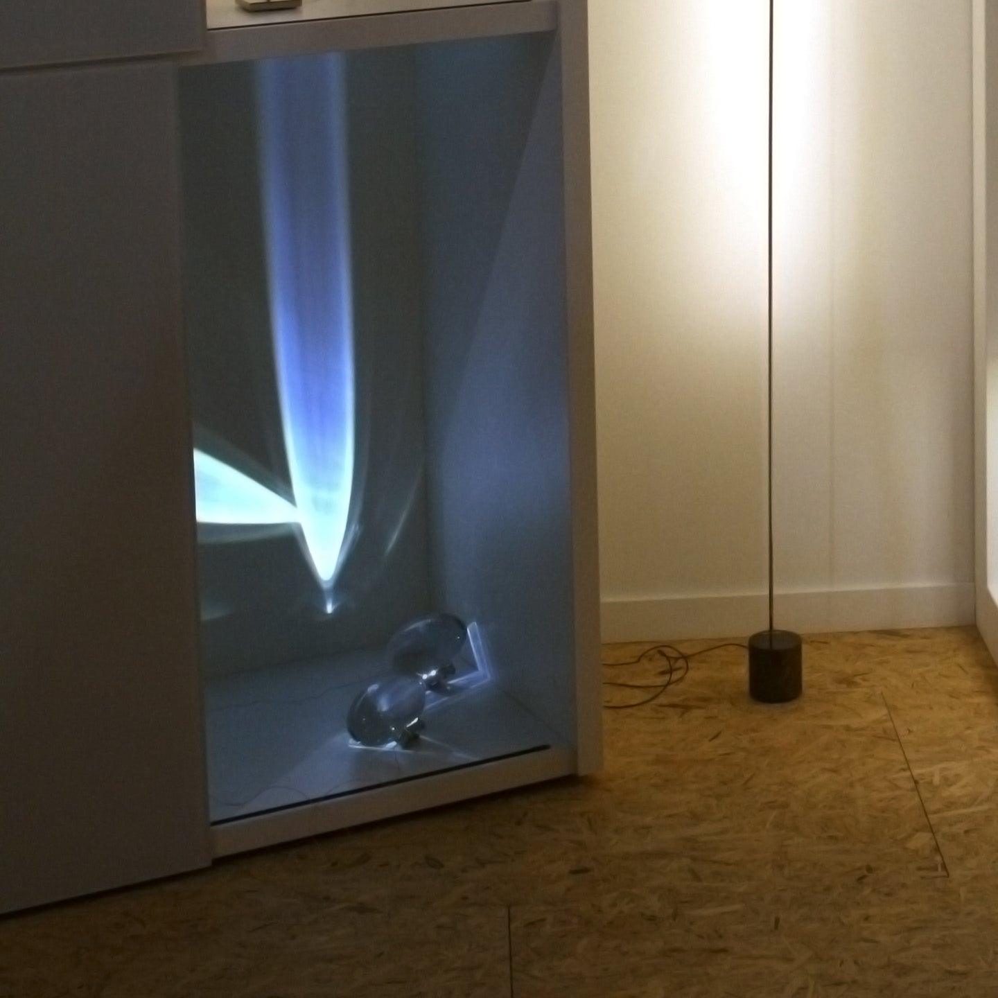 Modern Crystal Table Lamp | Ambient Bedside Light for Bedroom and Living Room