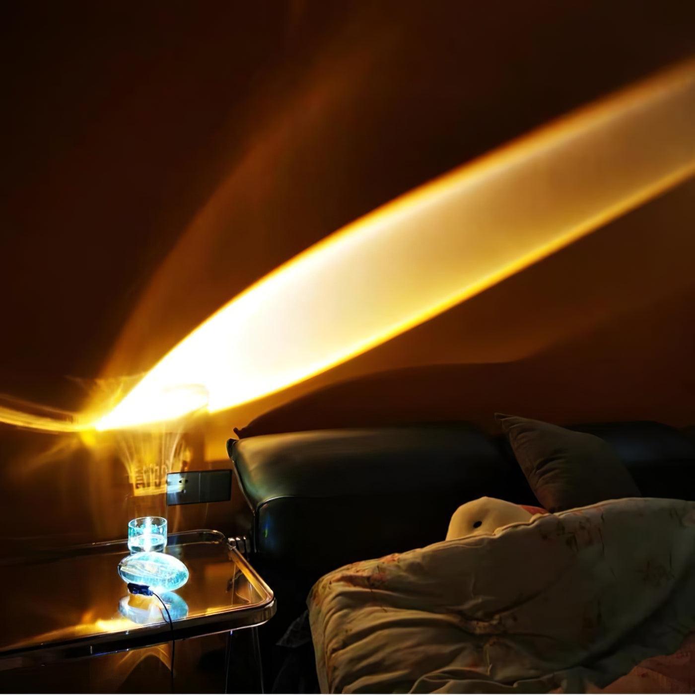 Modern Crystal Table Lamp | Ambient Bedside Light for Bedroom and Living Room