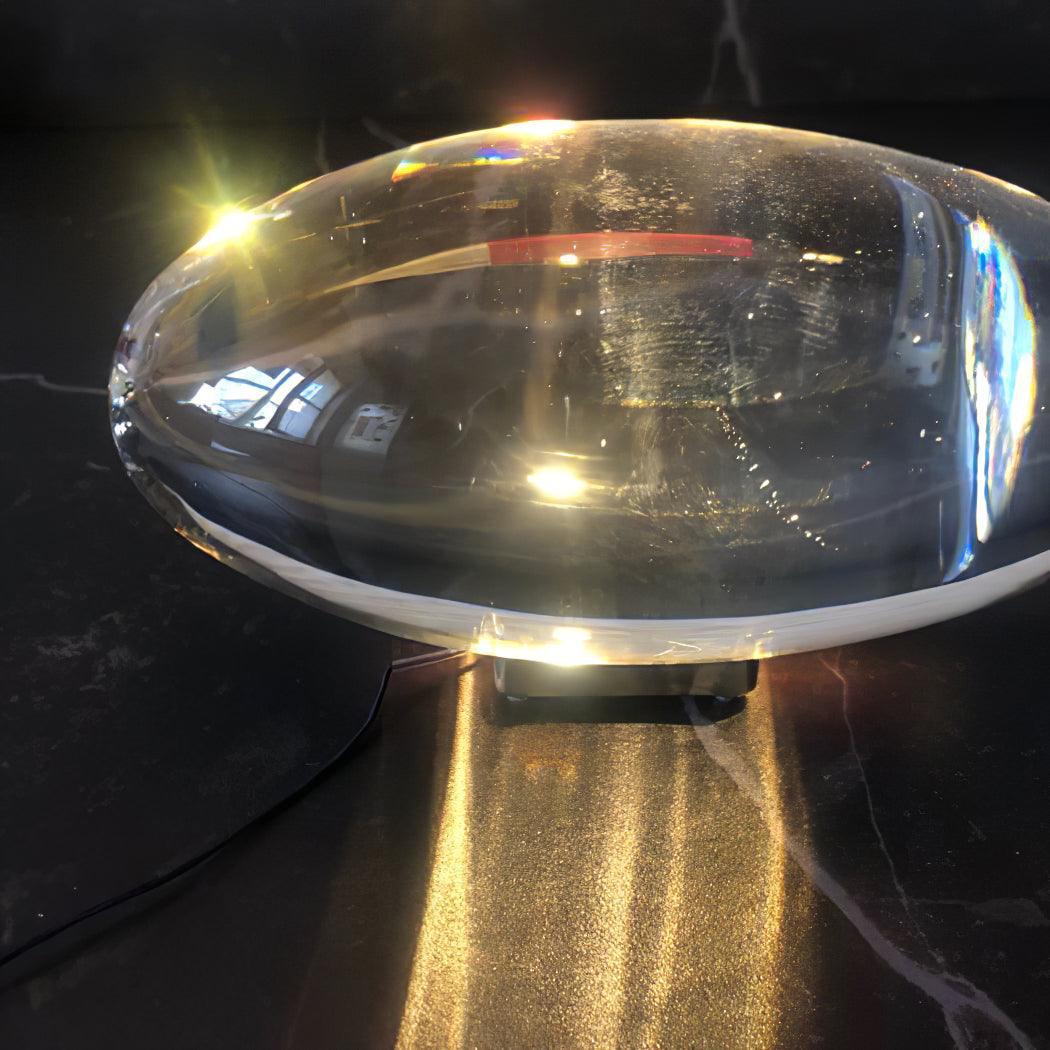 Modern Crystal Table Lamp | Ambient Bedside Light for Bedroom and Living Room