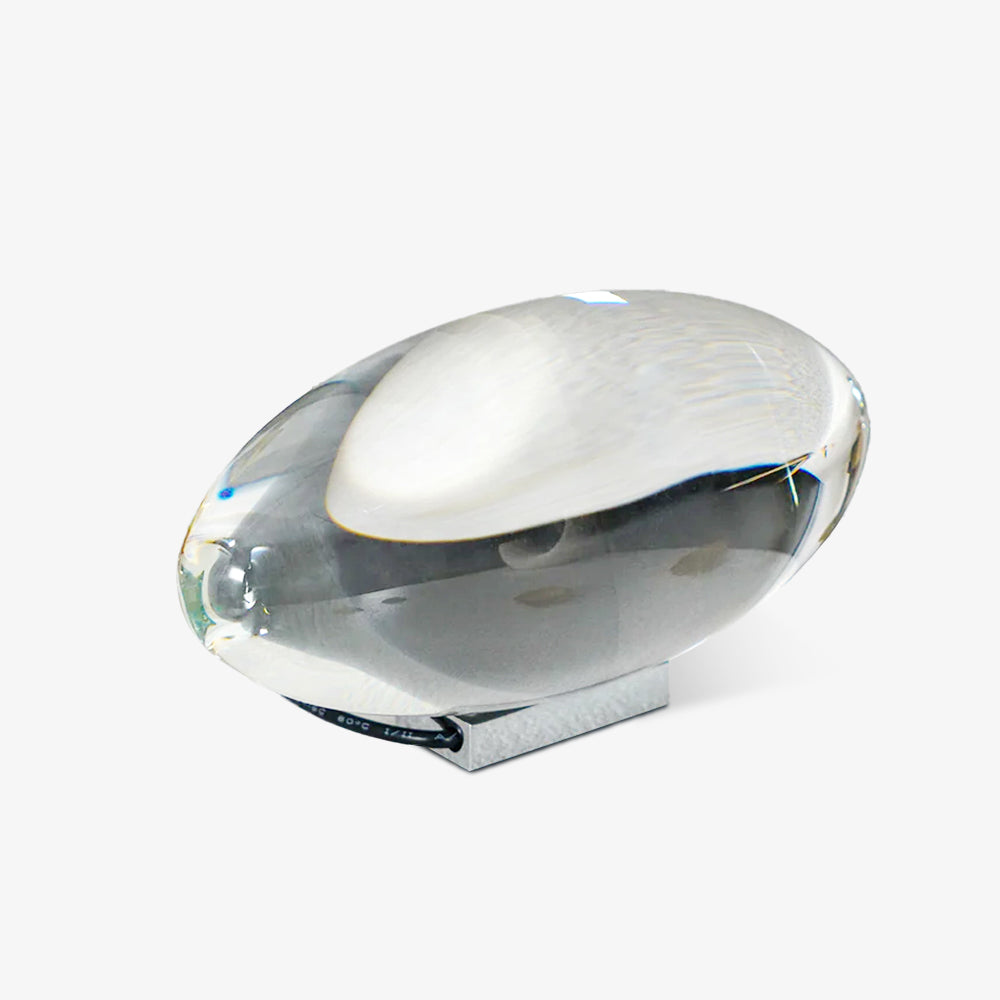 Modern Crystal Table Lamp | Ambient Bedside Light for Bedroom and Living Room