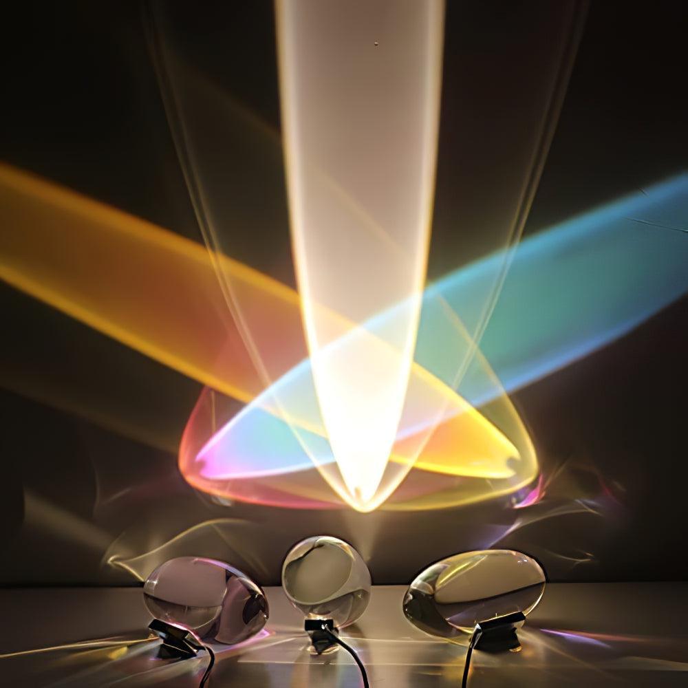 Modern Crystal Table Lamp | Ambient Bedside Light for Bedroom and Living Room