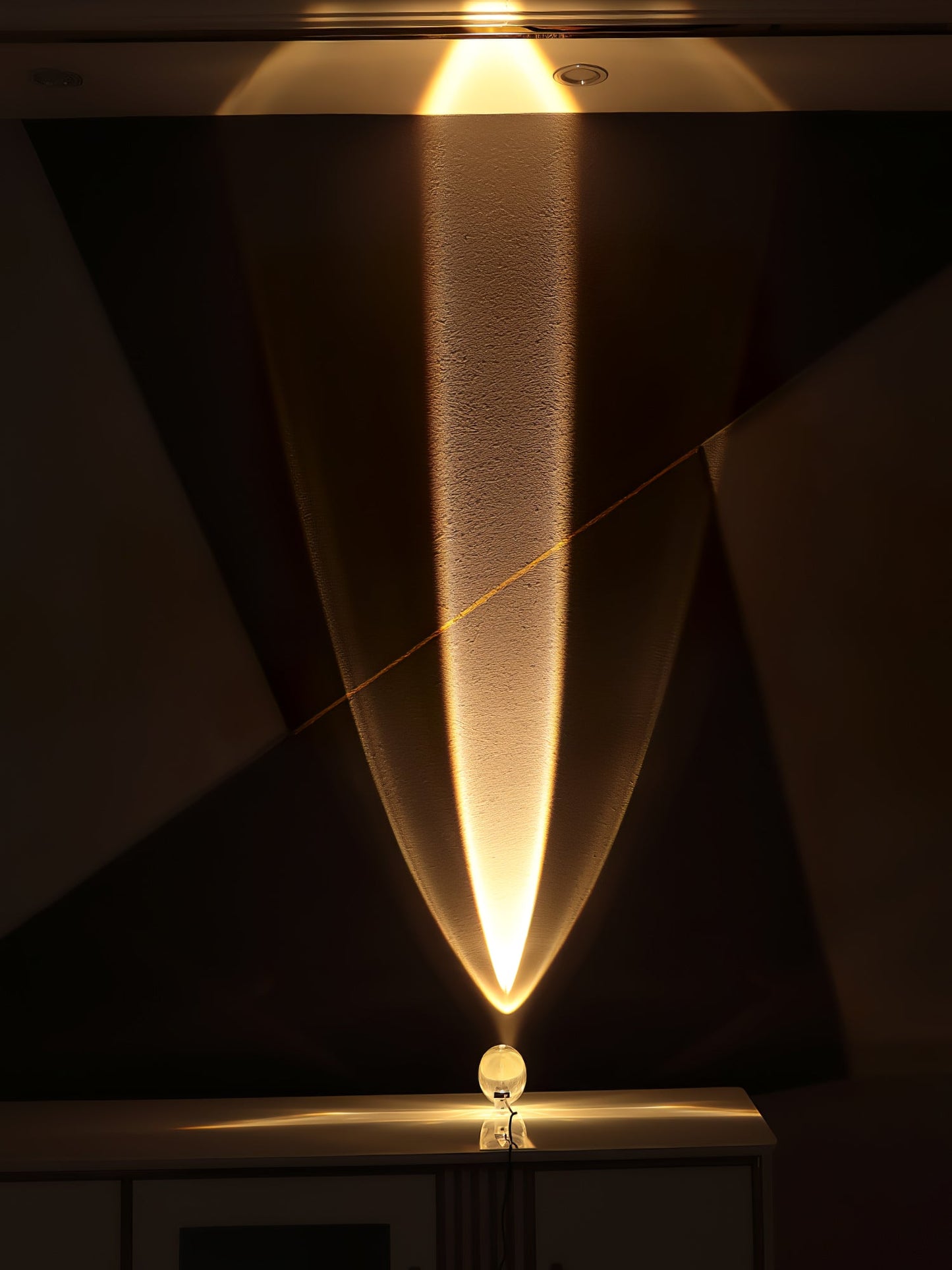 Modern Crystal Table Lamp | Ambient Bedside Light for Bedroom and Living Room