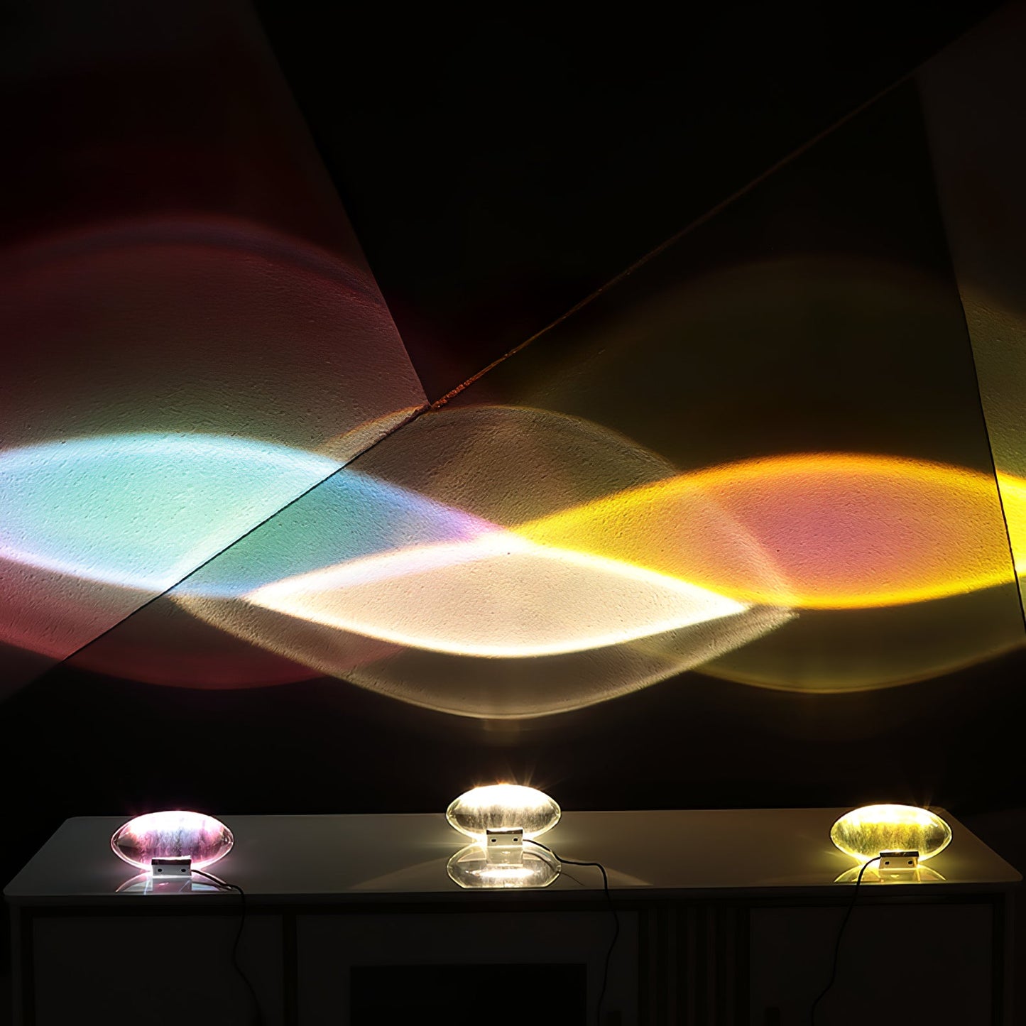 Modern Crystal Table Lamp | Ambient Bedside Light for Bedroom and Living Room