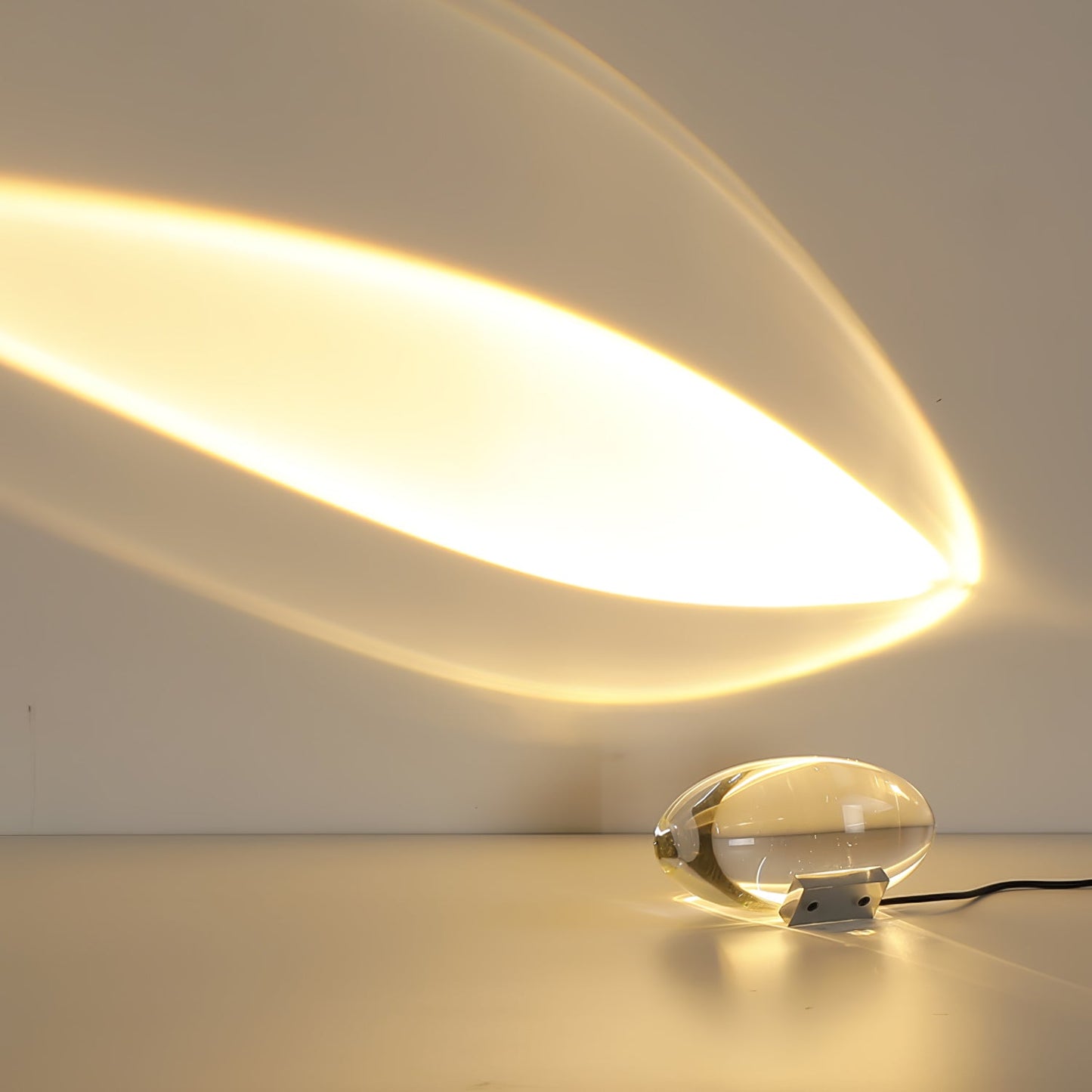 Modern Crystal Table Lamp | Ambient Bedside Light for Bedroom and Living Room