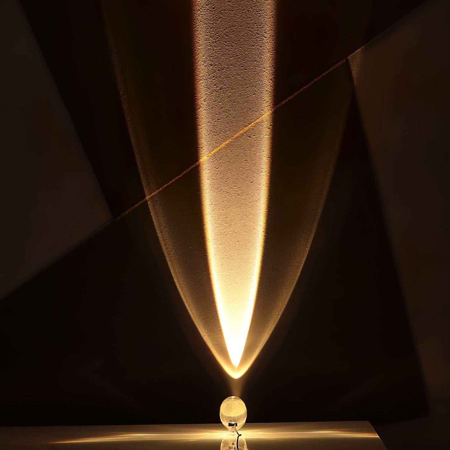 Modern Crystal Table Lamp | Ambient Bedside Light for Bedroom and Living Room
