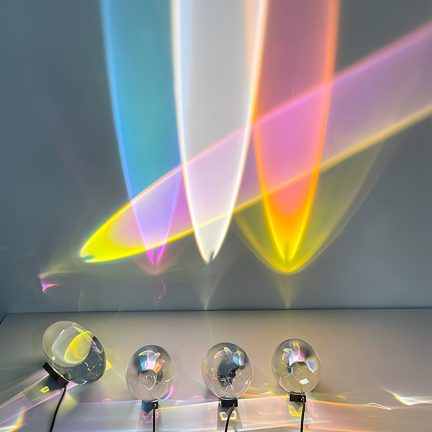 Modern Crystal Table Lamp | Ambient Bedside Light for Bedroom and Living Room