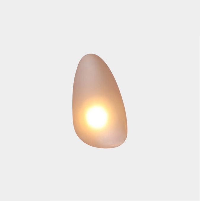 Pebble Glass Wall Lamp | Modern Bedroom and Living Room Sconce