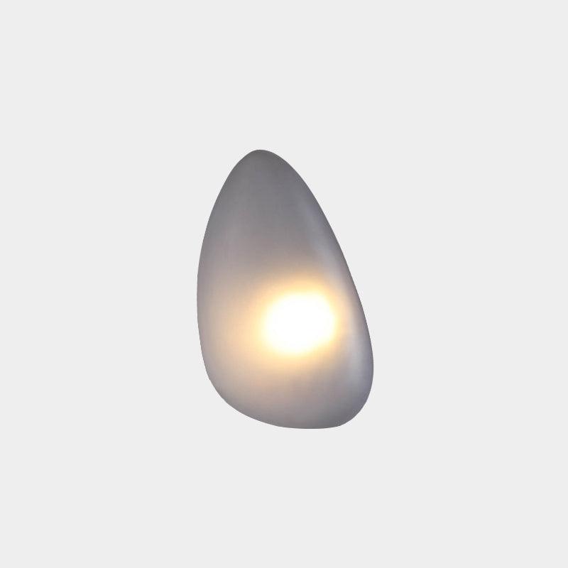 Pebble Glass Wall Lamp | Modern Bedroom and Living Room Sconce