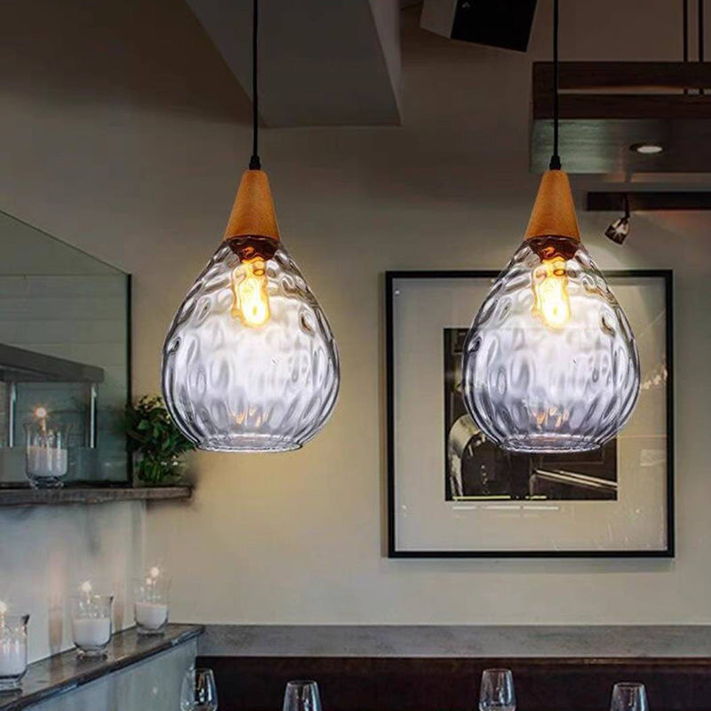 Pendant Ceiling Light | Modern Glass Hanging Lamp