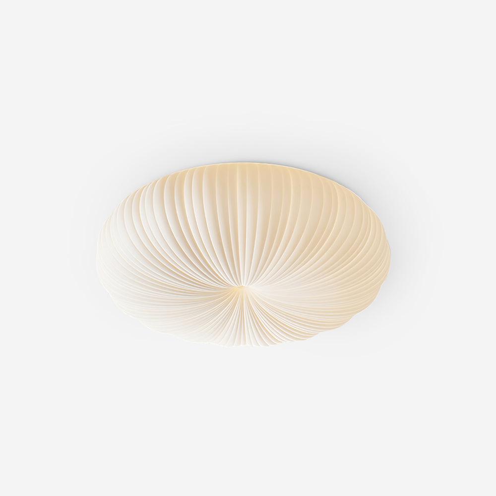 Modern Sculpted Ceiling Light | Elegant LED Lamp for Bedroom or Living Room