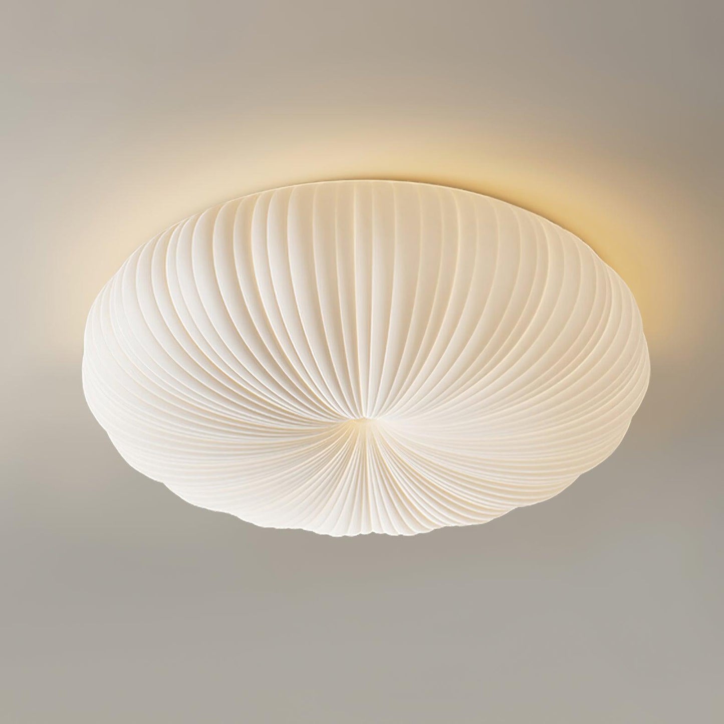 Modern Sculpted Ceiling Light | Elegant LED Lamp for Bedroom or Living Room