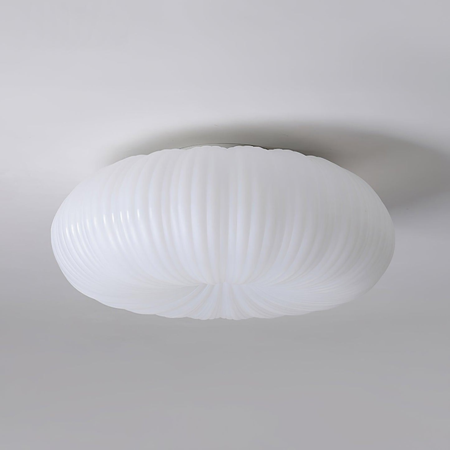 Modern Sculpted Ceiling Light | Elegant LED Lamp for Bedroom or Living Room