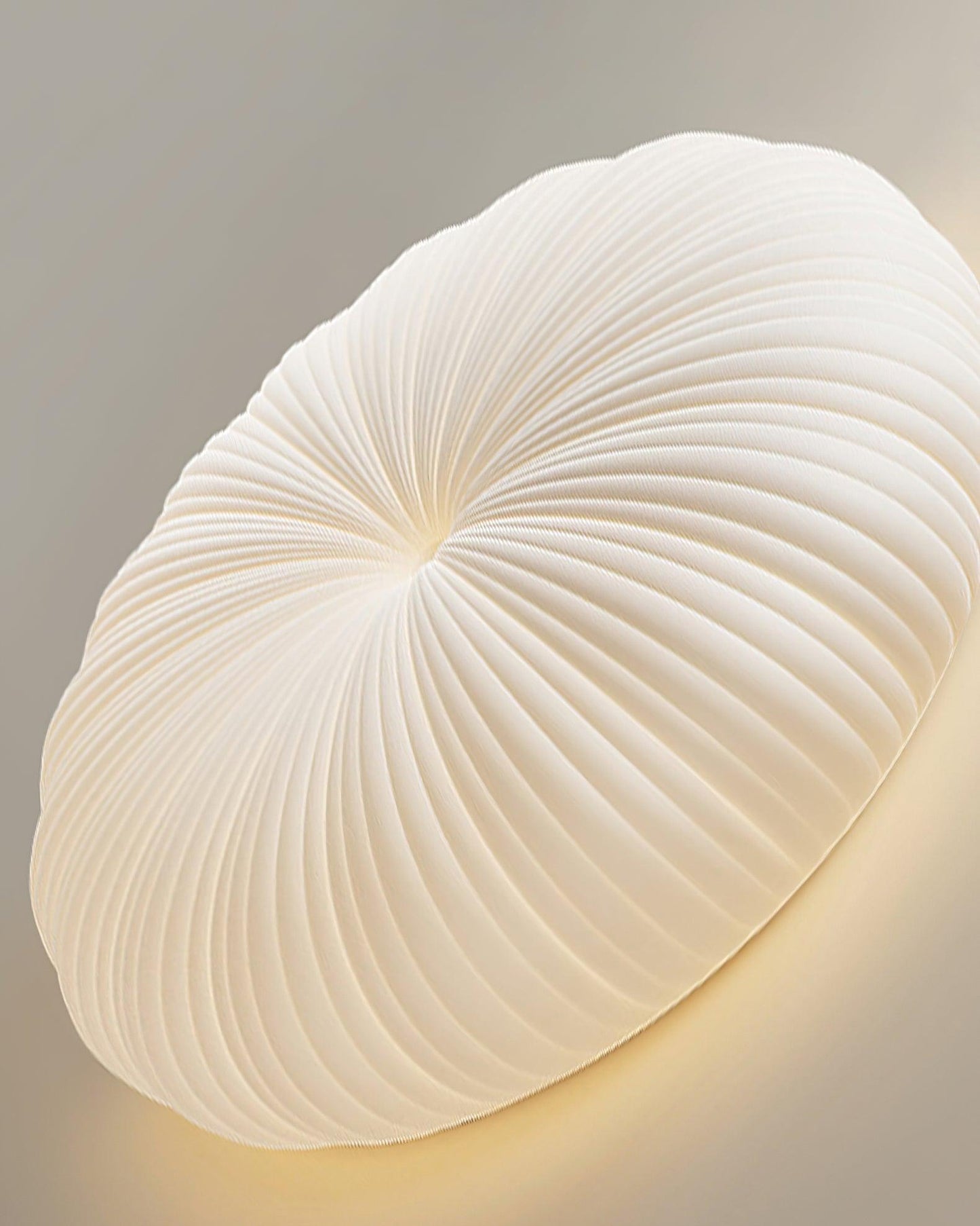 Modern Sculpted Ceiling Light | Elegant LED Lamp for Bedroom or Living Room