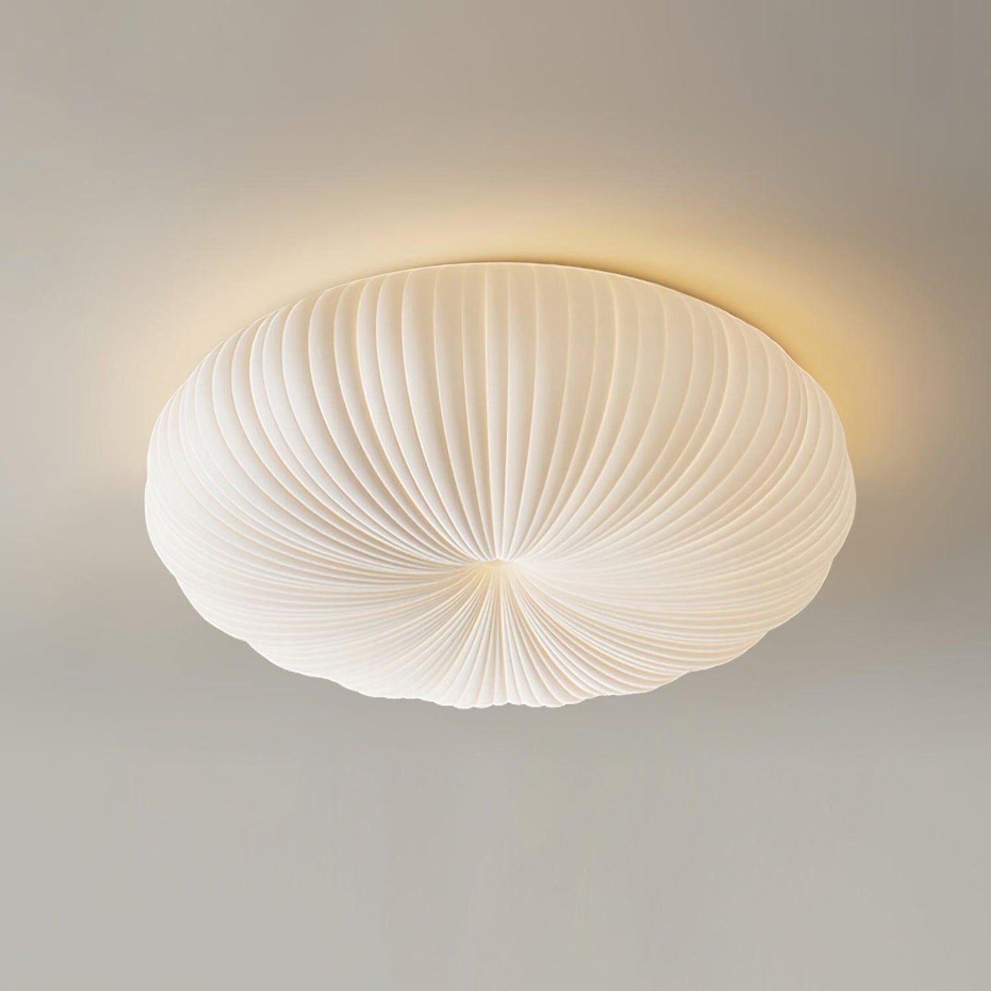 Modern Sculpted Ceiling Light | Elegant LED Lamp for Bedroom or Living Room
