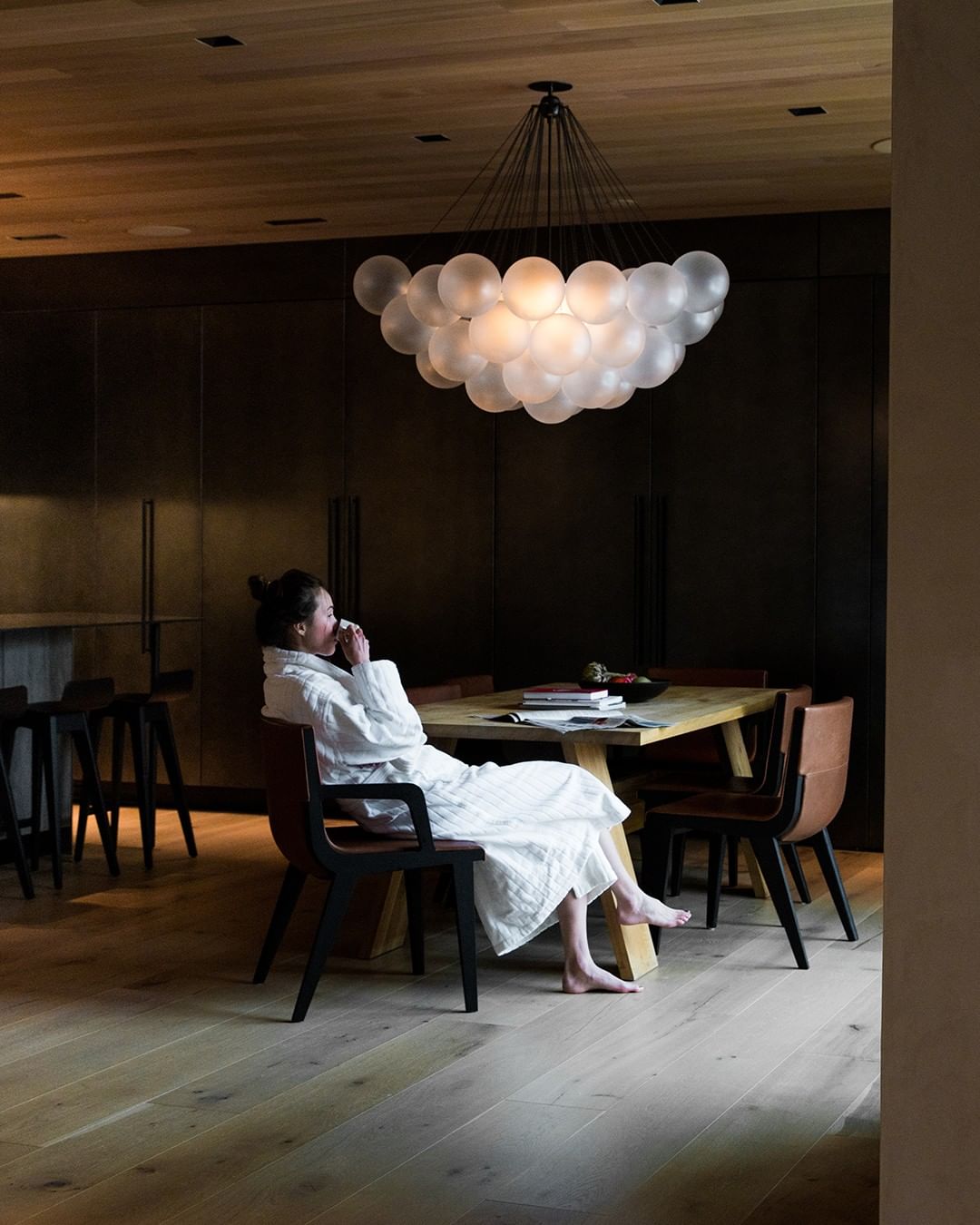 Modern Frosted Glass Ball Chandelier | Luxury Ceiling Lamp for Living Room & Bedroom