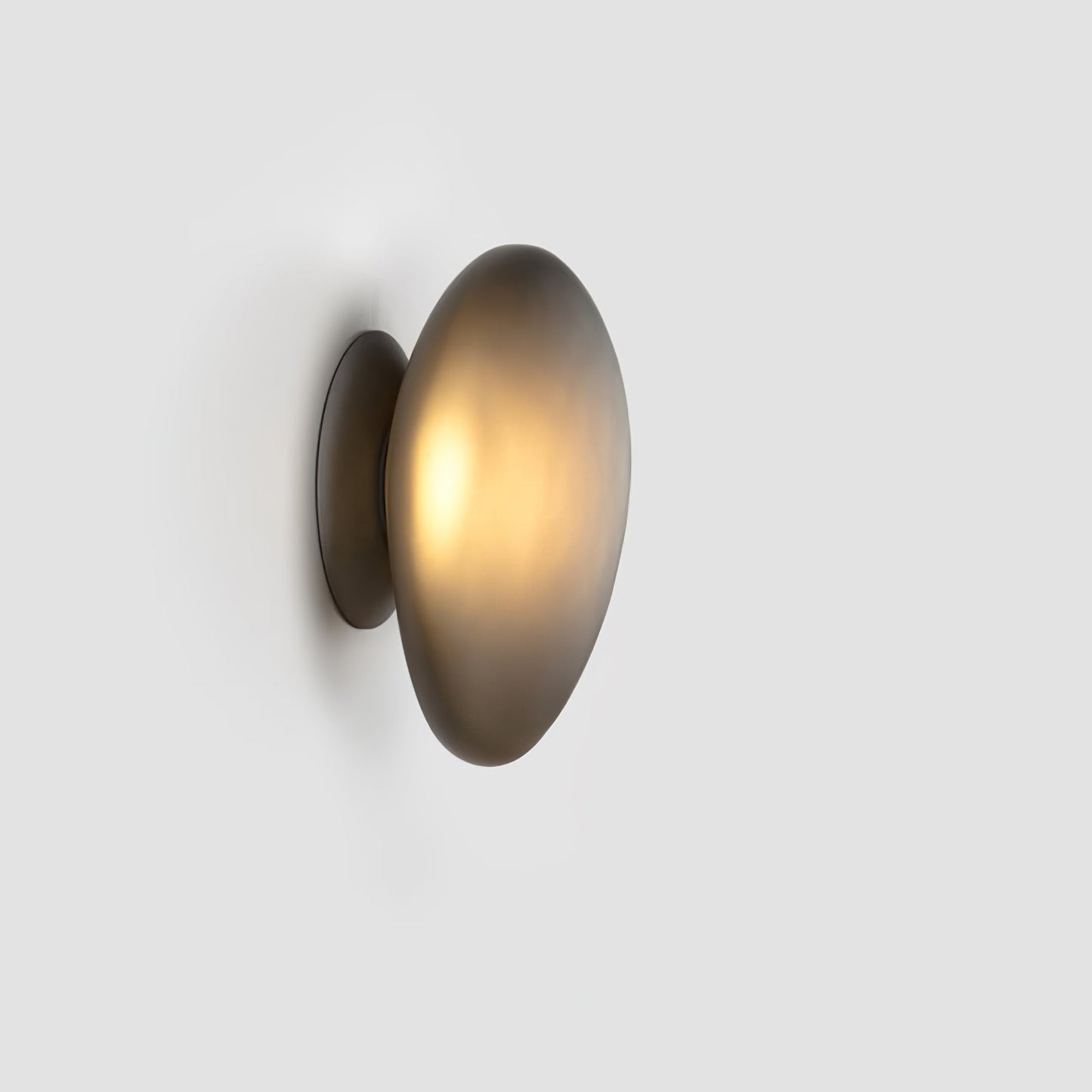 Pebble Glass Wall Lamp | Modern Bedroom and Living Room Sconce