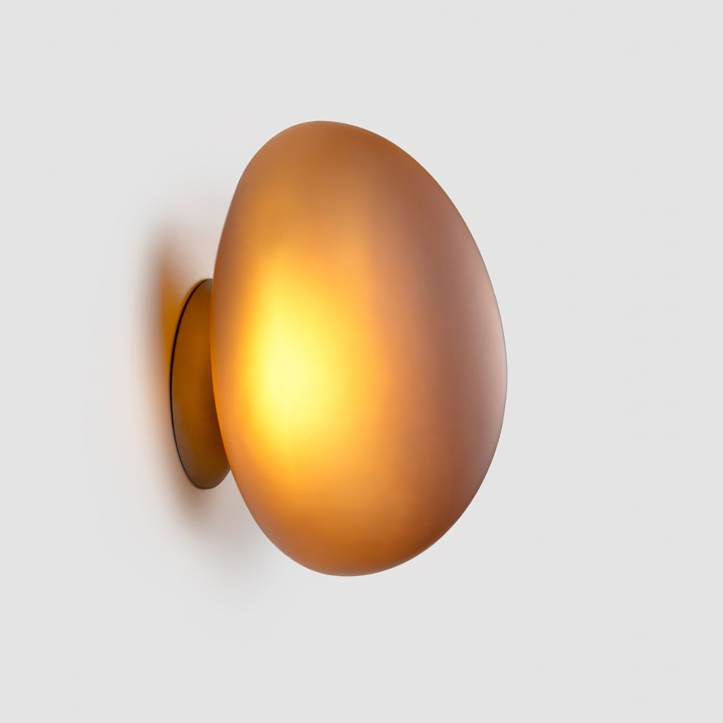 Pebble Glass Wall Lamp | Modern Bedroom and Living Room Sconce
