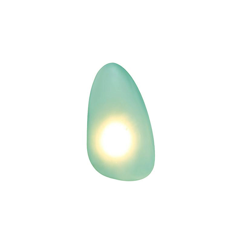 Pebble Glass Wall Lamp | Modern Bedroom and Living Room Sconce