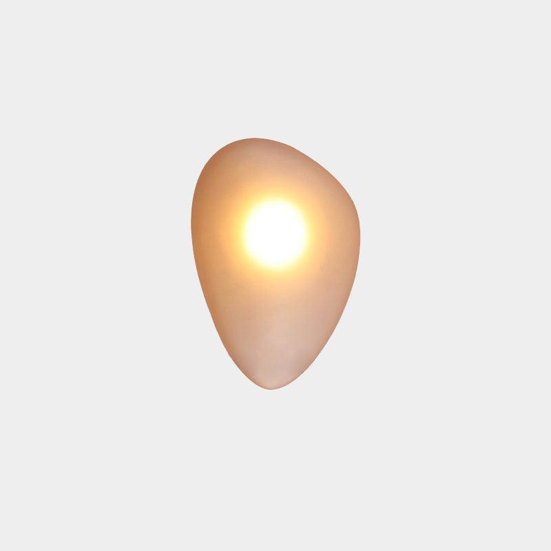 Pebble Glass Wall Lamp | Modern Bedroom and Living Room Sconce