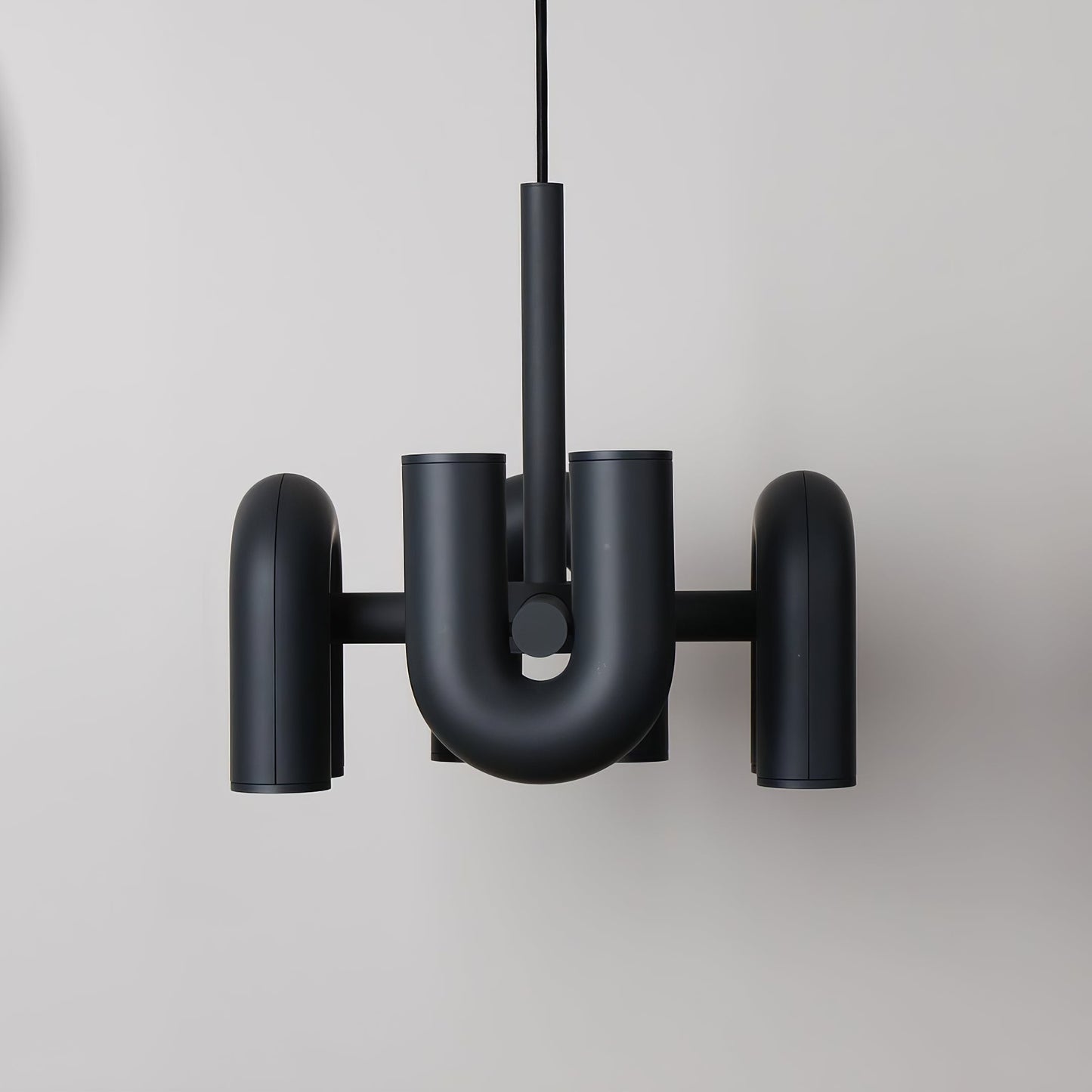 Modern U-Shape Ceiling Lamp | Playful LED Chandelier for Living Room