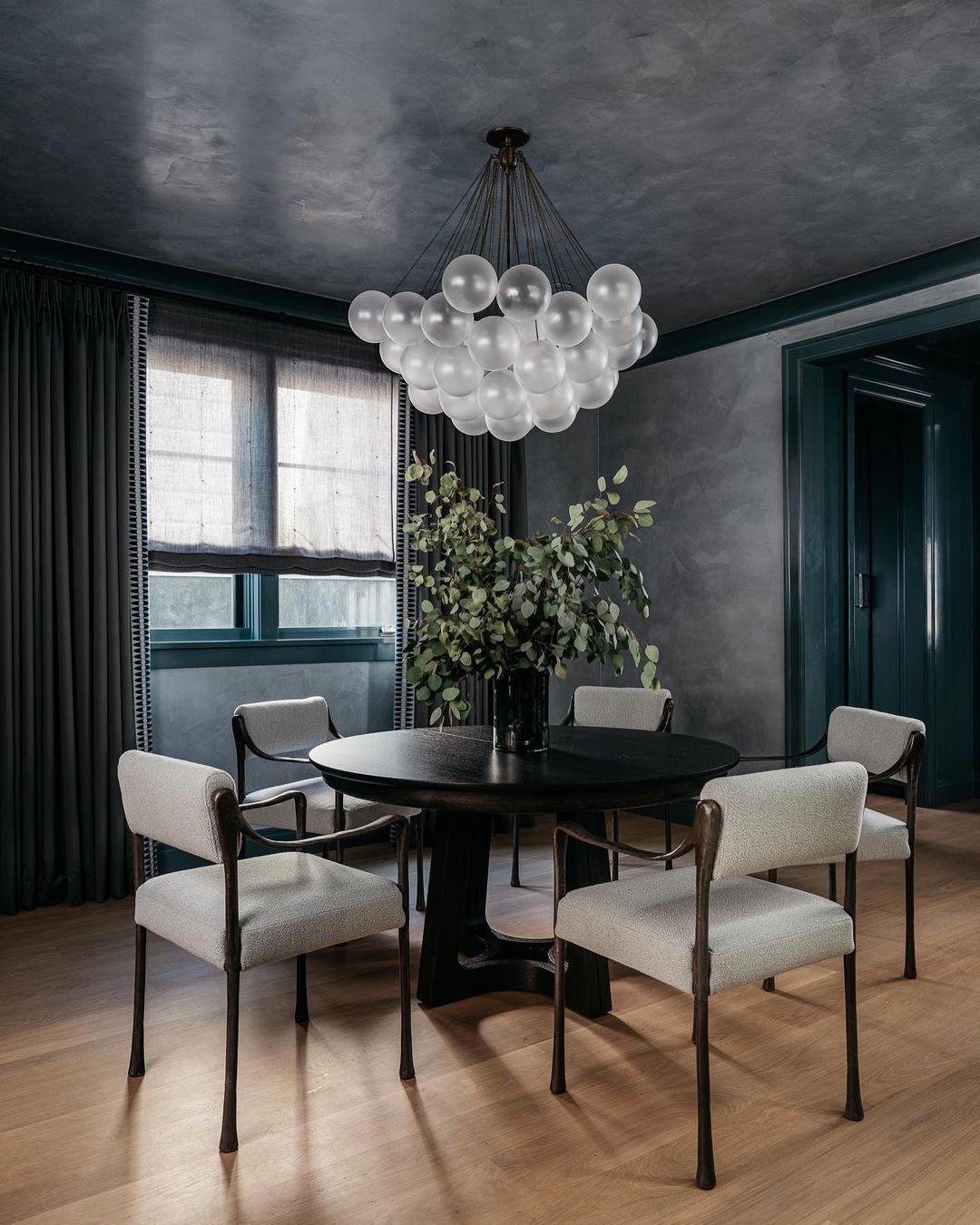 Modern Frosted Glass Ball Chandelier | Luxury Ceiling Lamp for Living Room & Bedroom