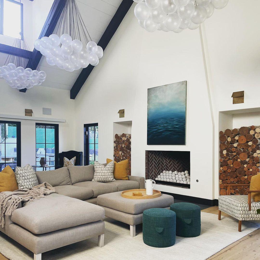 Modern Frosted Glass Ball Chandelier | Luxury Ceiling Lamp for Living Room & Bedroom