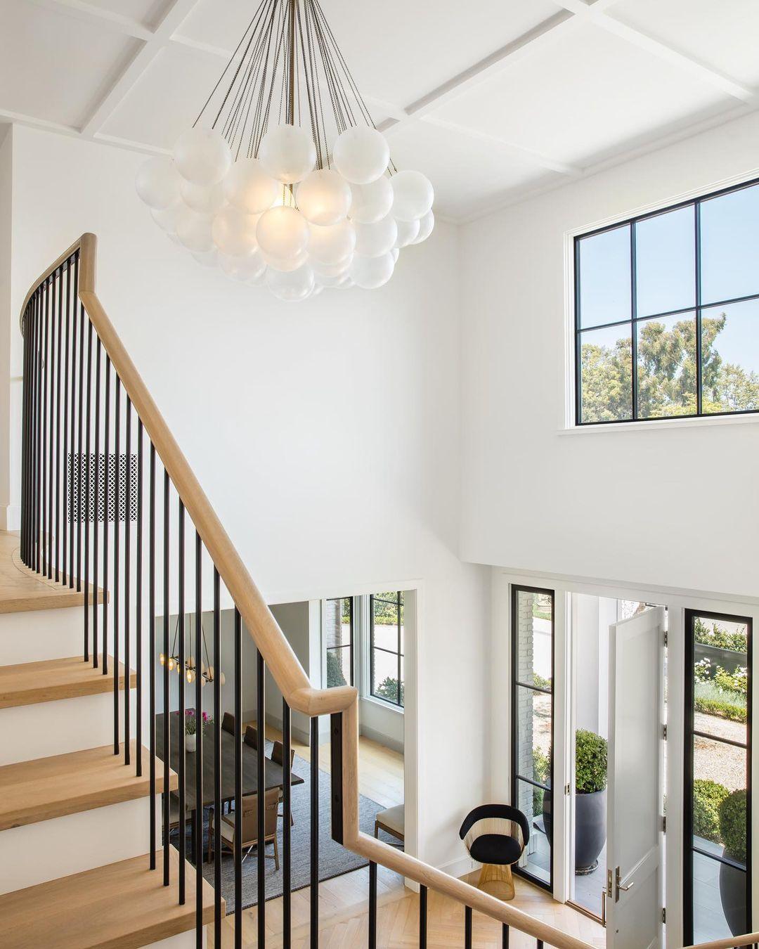 Modern Frosted Glass Ball Chandelier | Luxury Ceiling Lamp for Living Room & Bedroom