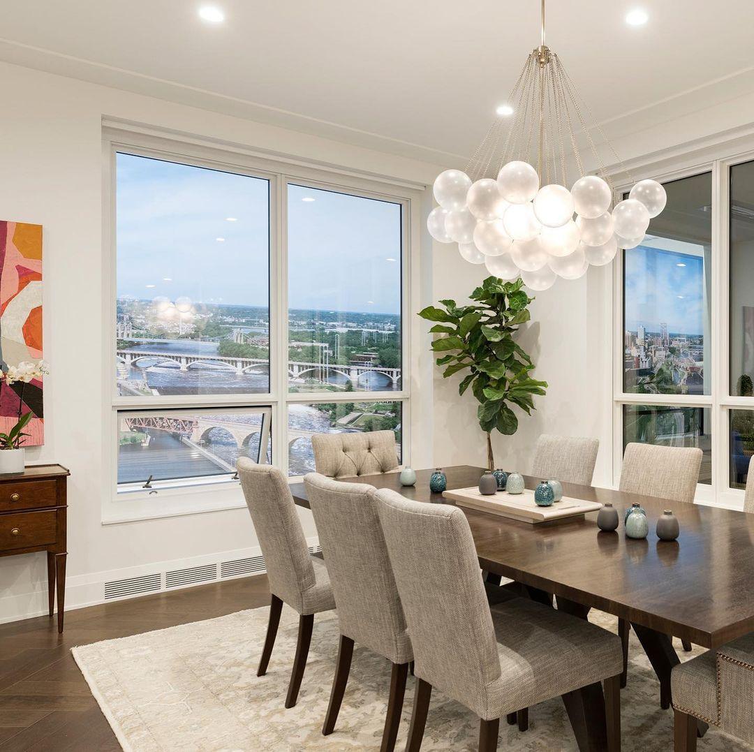 Modern Frosted Glass Ball Chandelier | Luxury Ceiling Lamp for Living Room & Bedroom