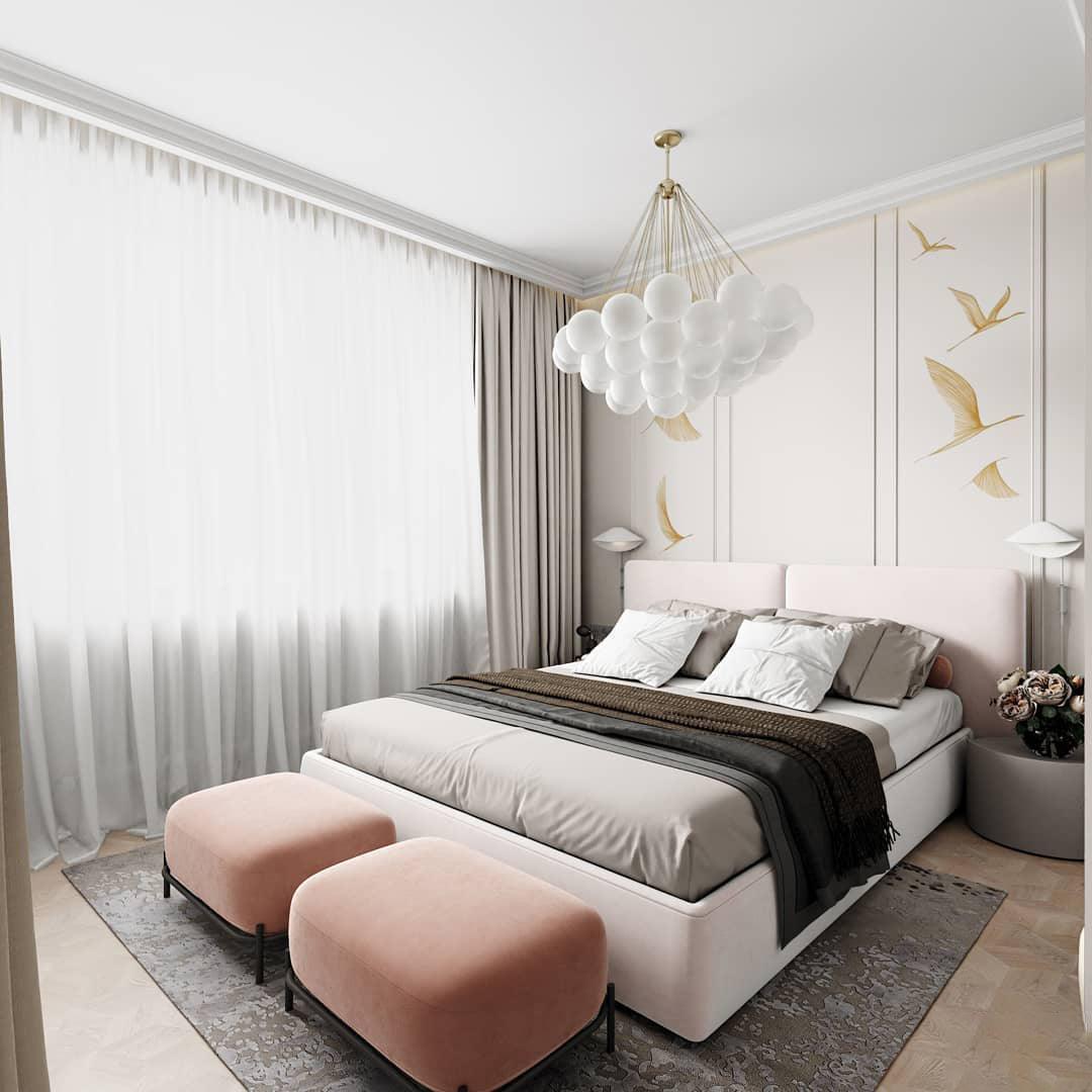 Modern Frosted Glass Ball Chandelier | Luxury Ceiling Lamp for Living Room & Bedroom